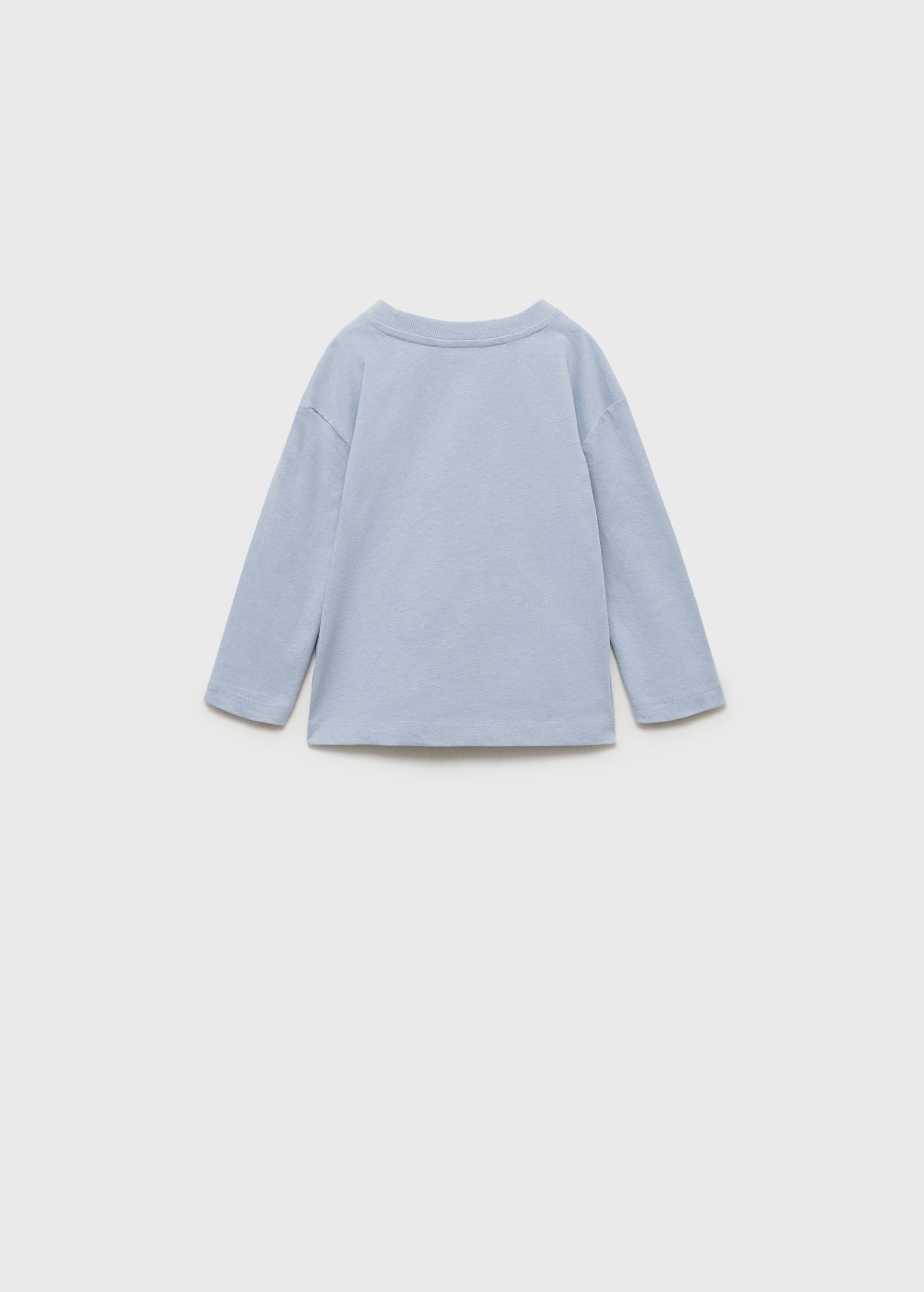 Cotton printed T-shirt - Reverse of the article