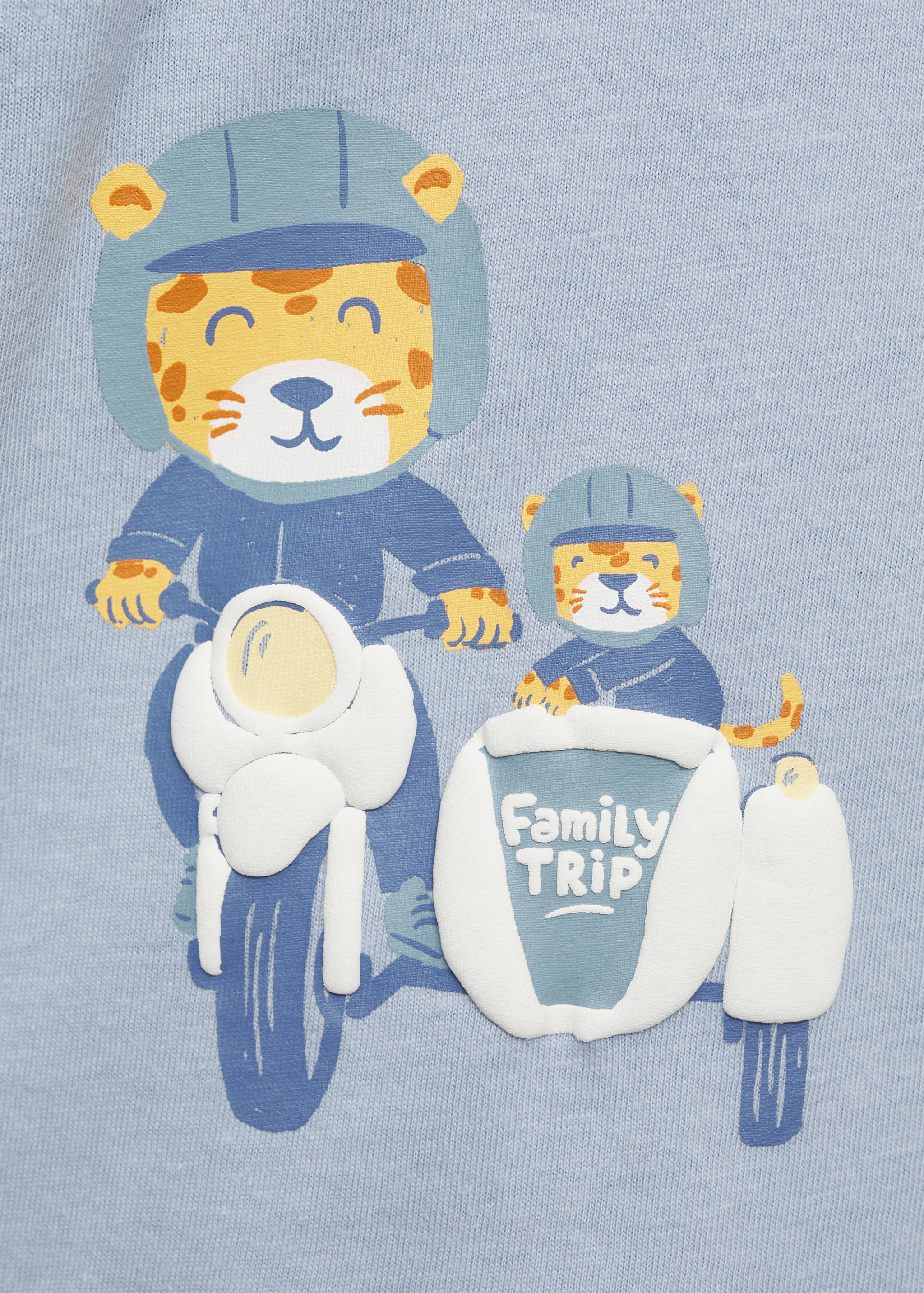 Cotton printed T-shirt - Details of the article 0