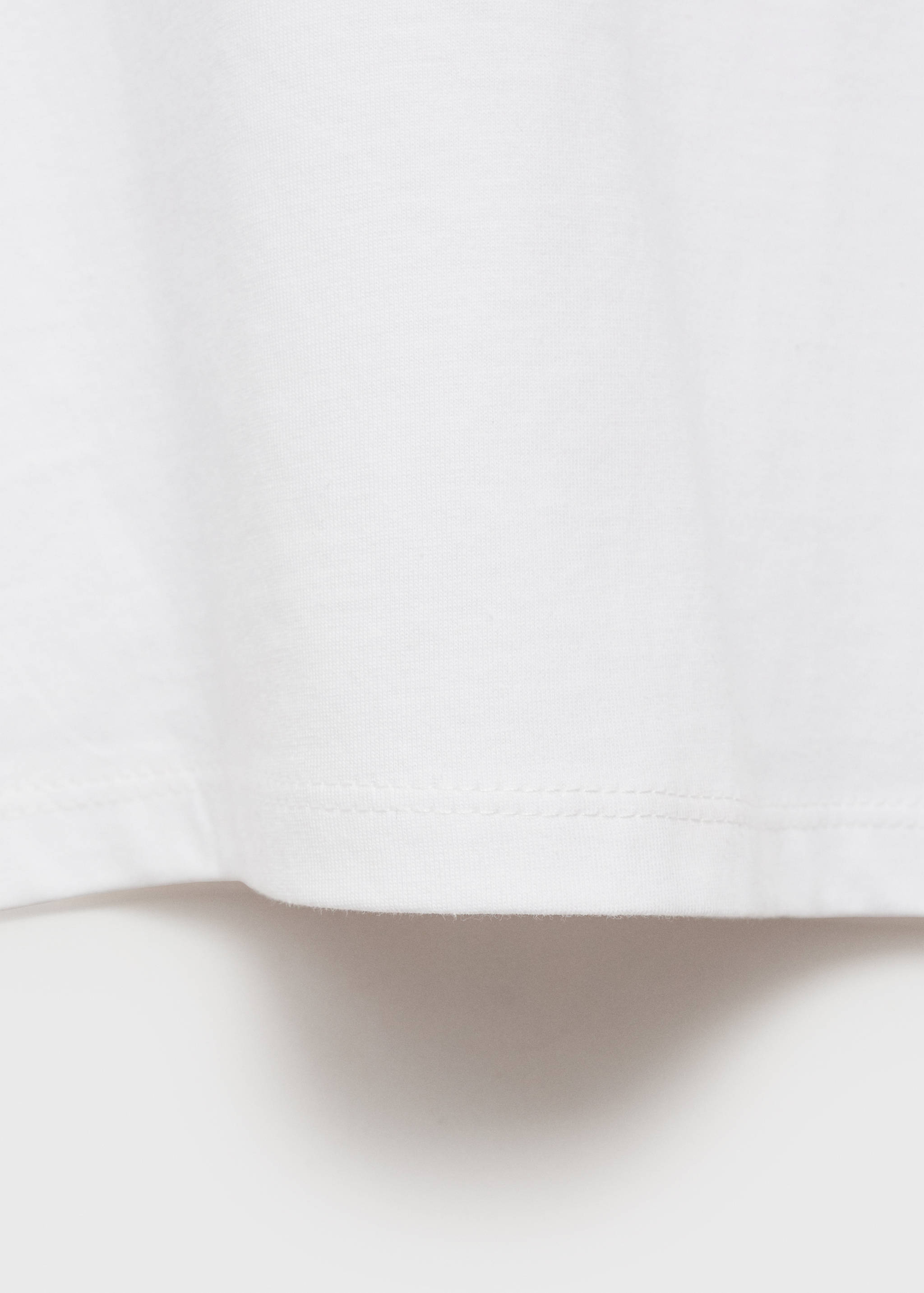 Short-sleeved cotton t-shirt - Details of the article 0