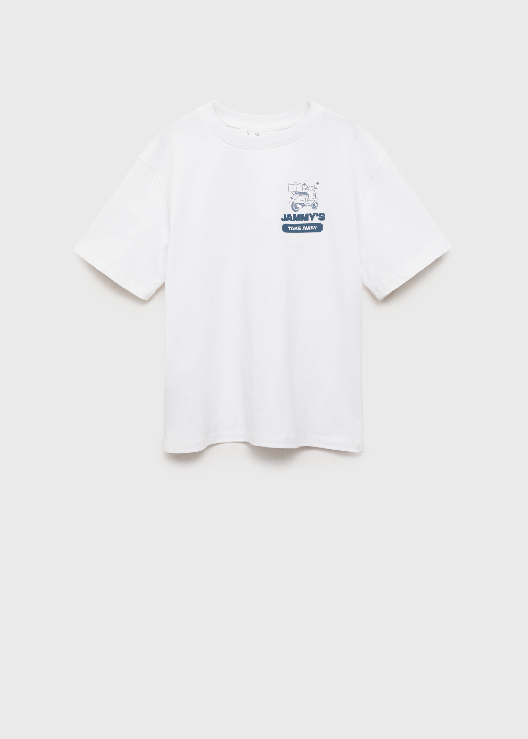 Short-sleeved cotton t-shirt - Article without model