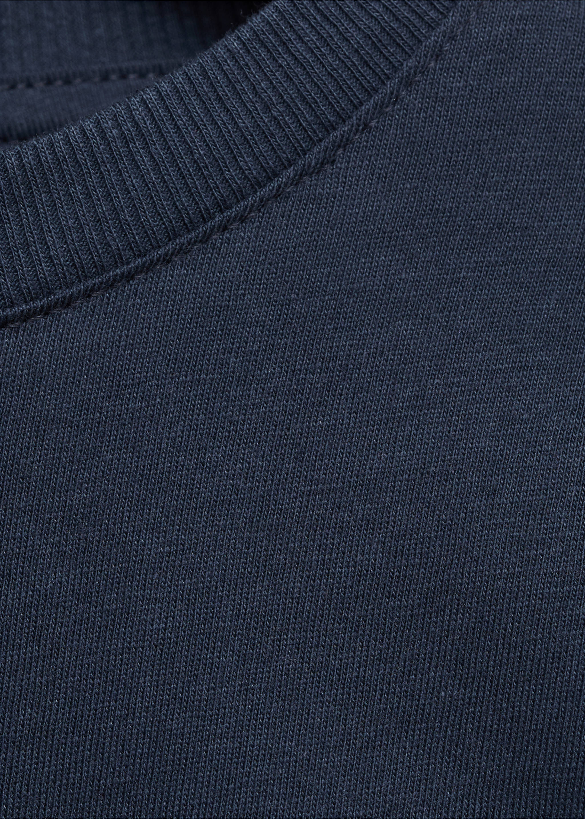 Samarreta cotó estampada - Detall de l'article 0, Blau marí fosc. Ref: 87015143-00.