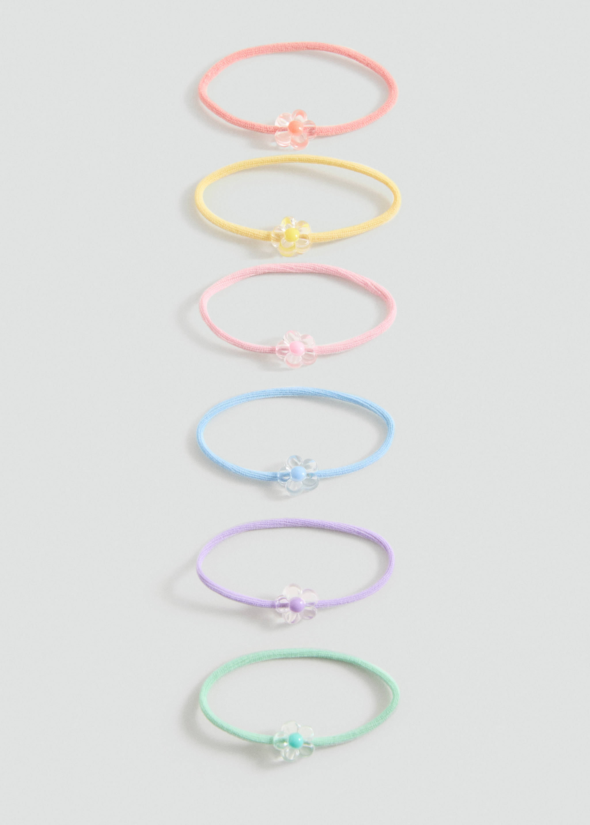 Pack 6 hair ties - Article without model