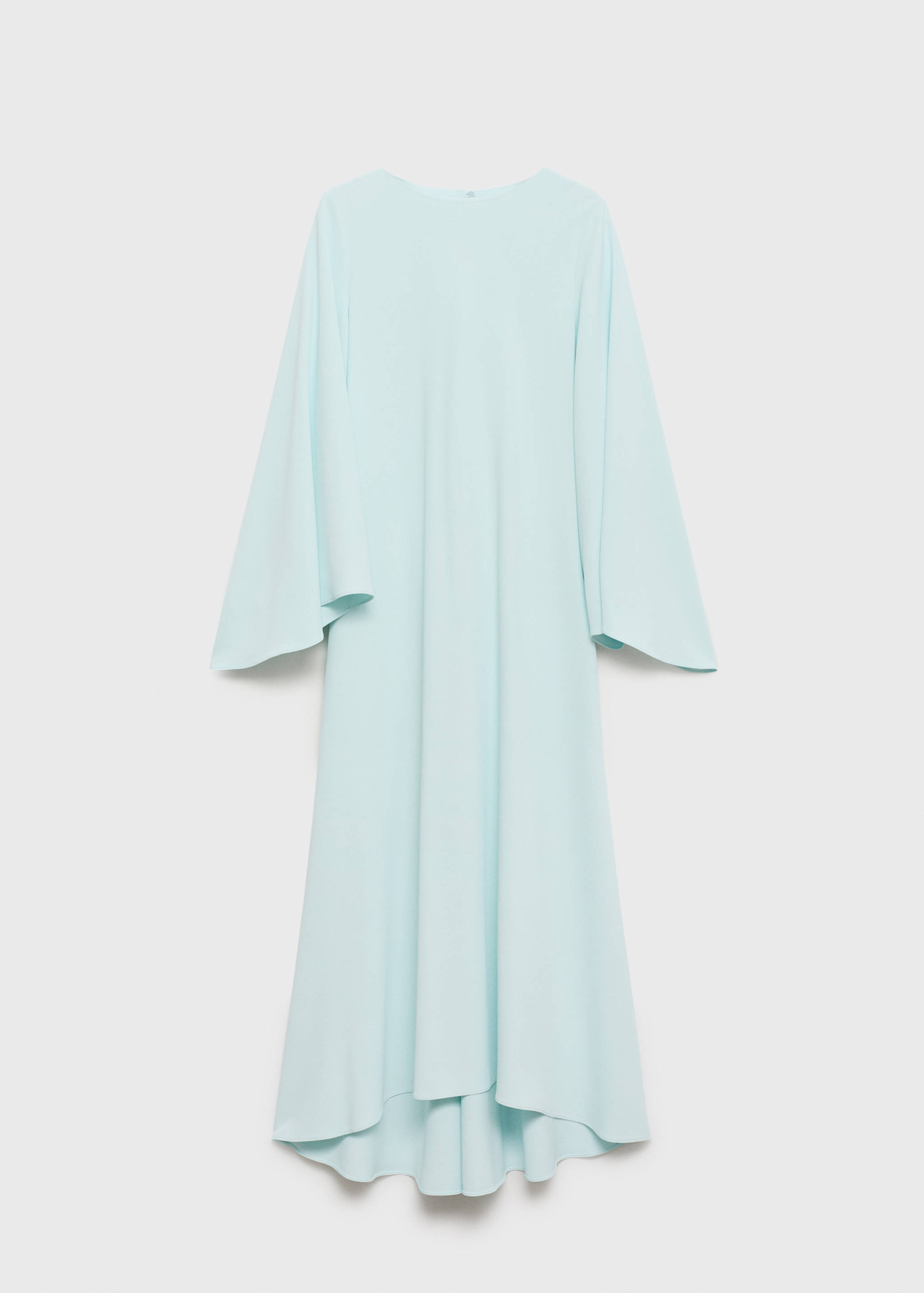 Langes Kleid mit Ballonärmeln - Artikel ohne Model
