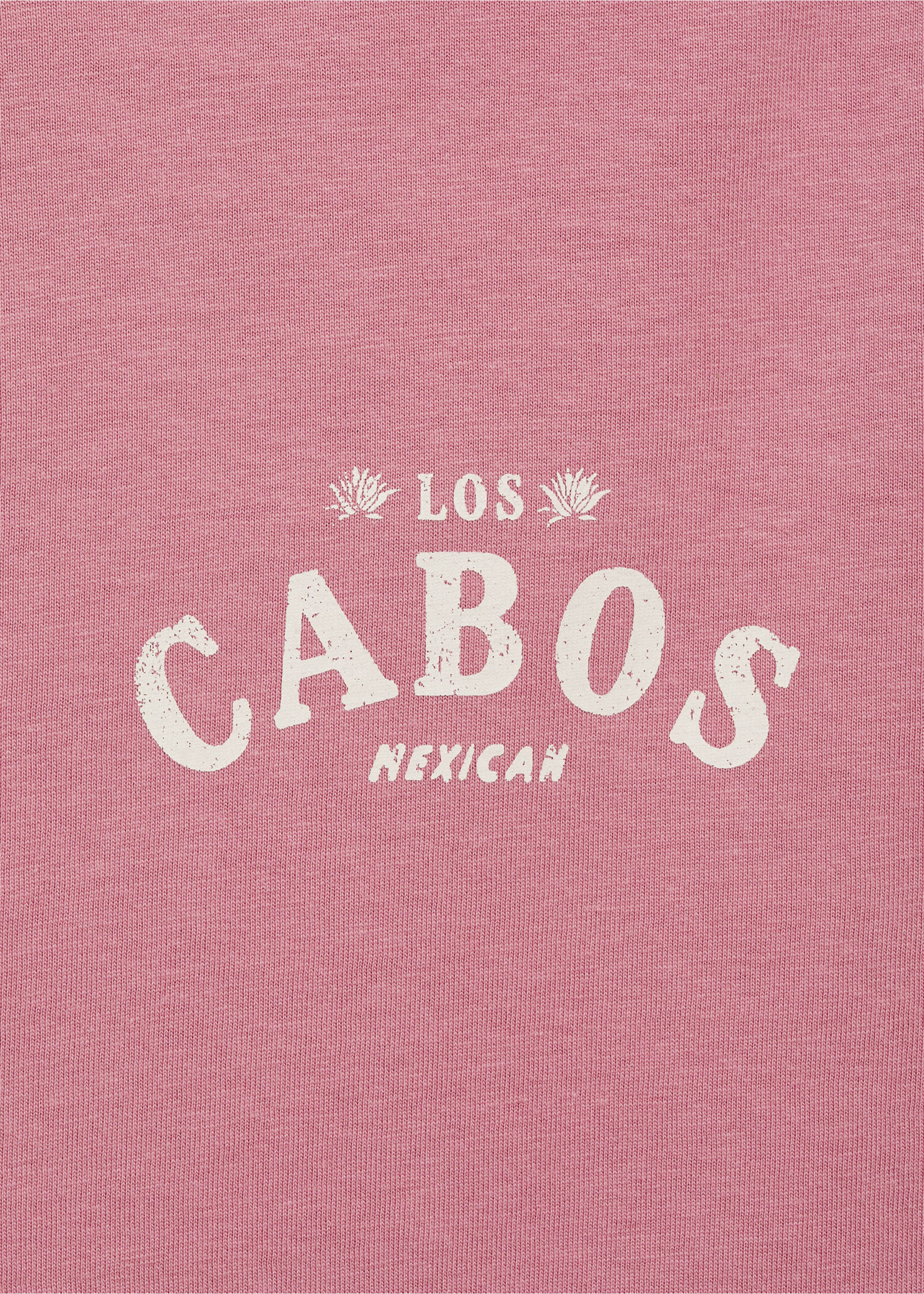 Short-sleeved printed t-shirt - Details of the article 8, Pale Pink. Ref: 87015735-00.