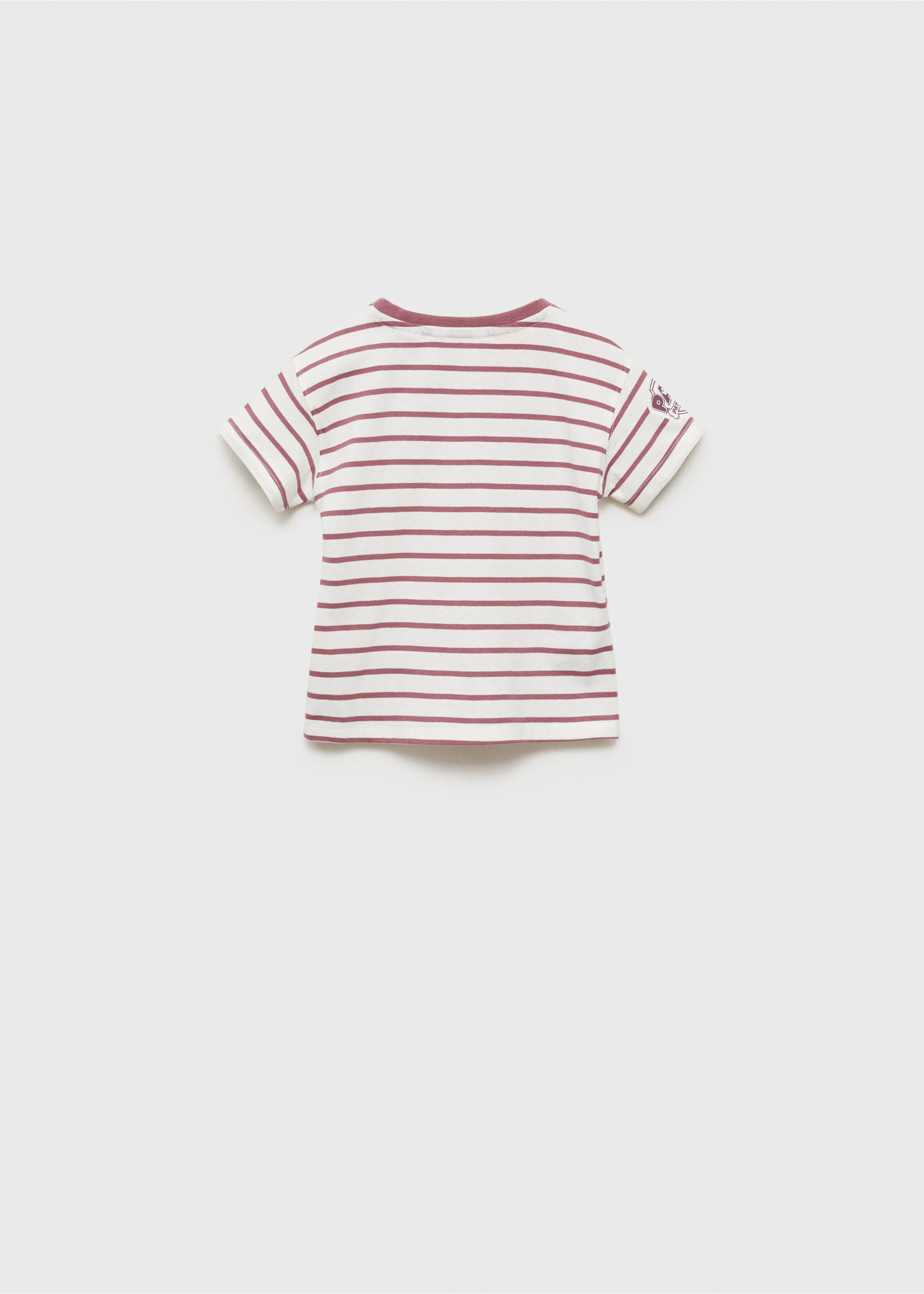 T-Shirt Paw Patrol - Rückseite des Artikels, Dunkelrot. Ref: 87015744-00.