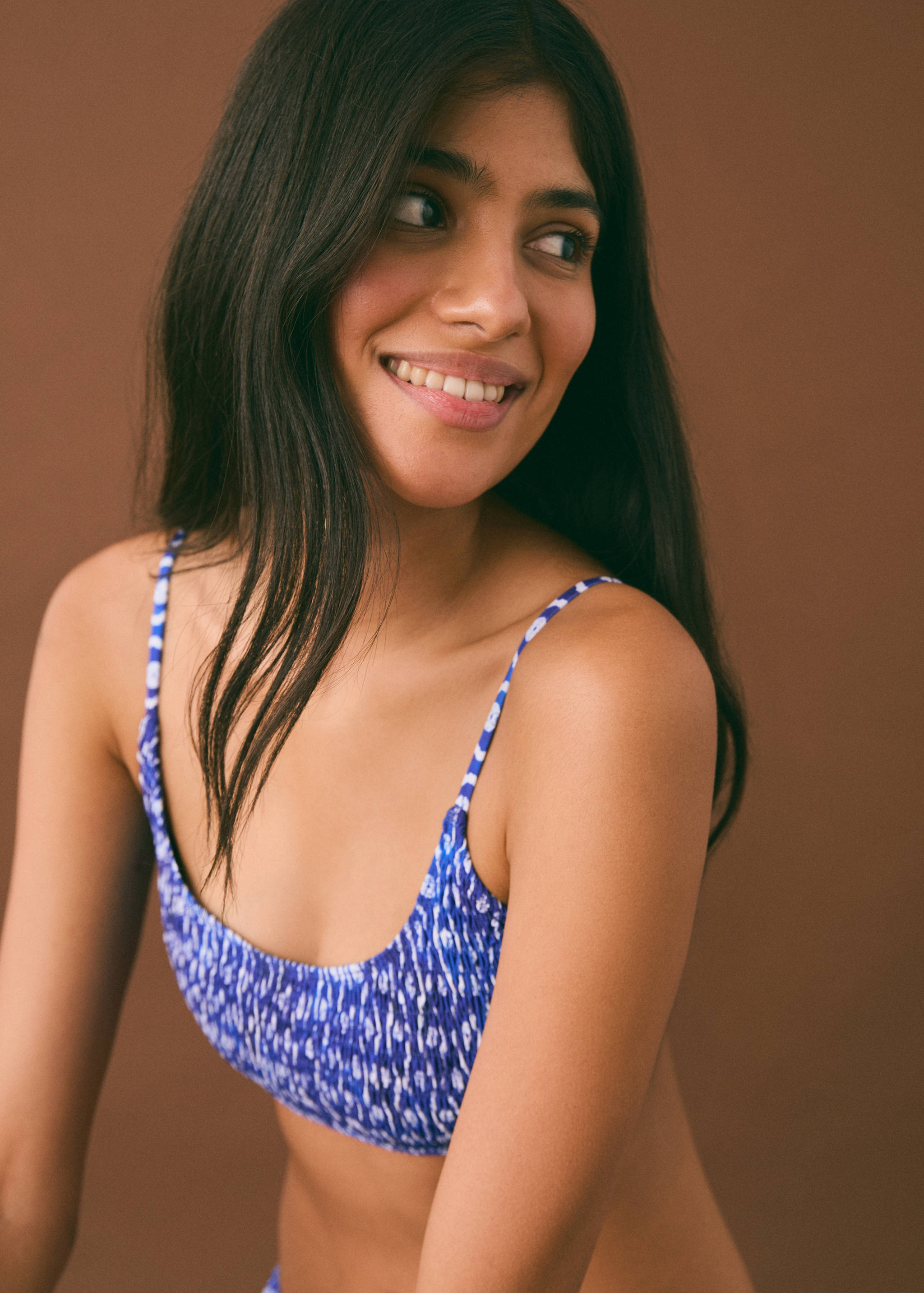 Ruched printed bikini - Details of the article 1