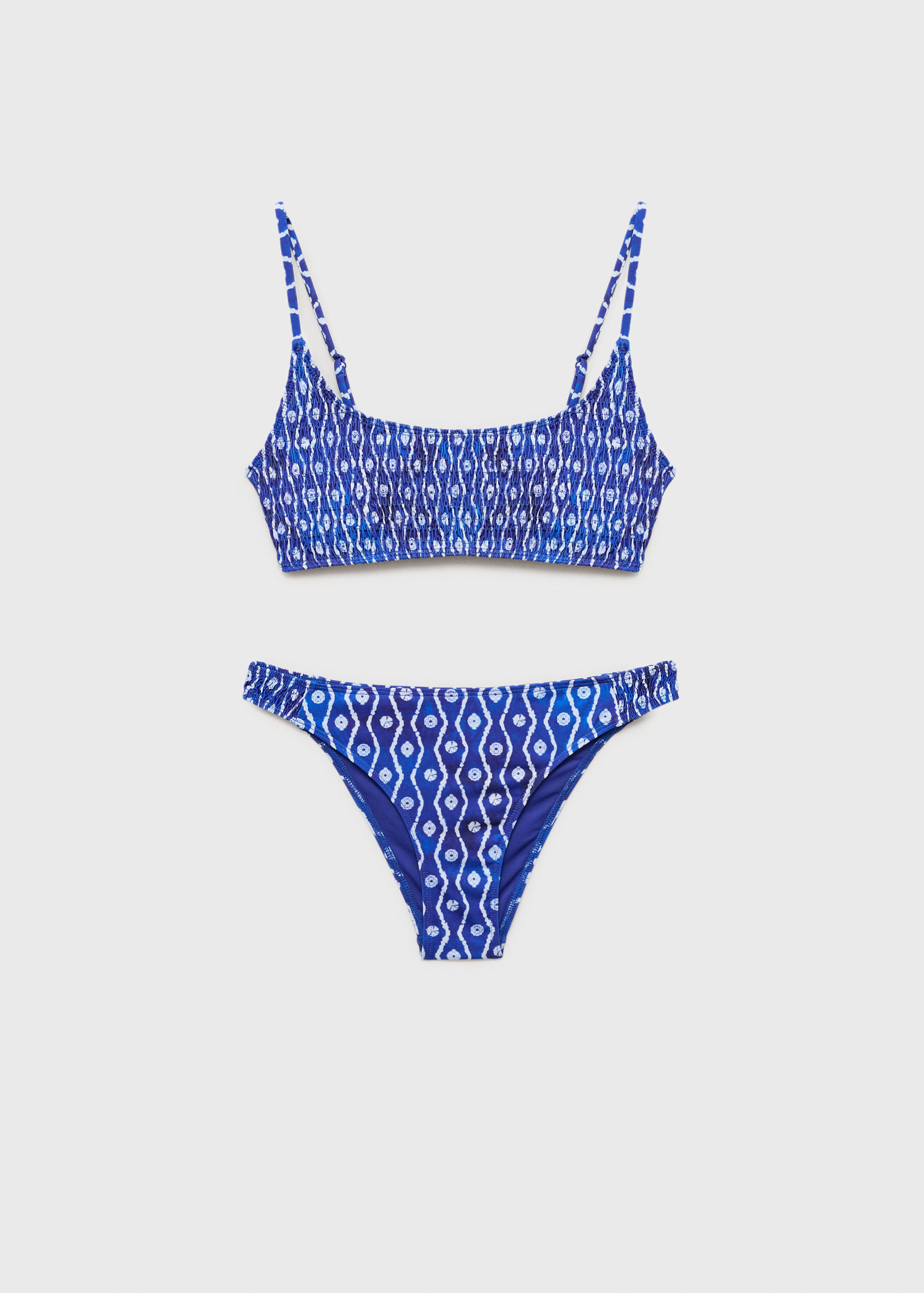 Ruched printed bikini - Article without model