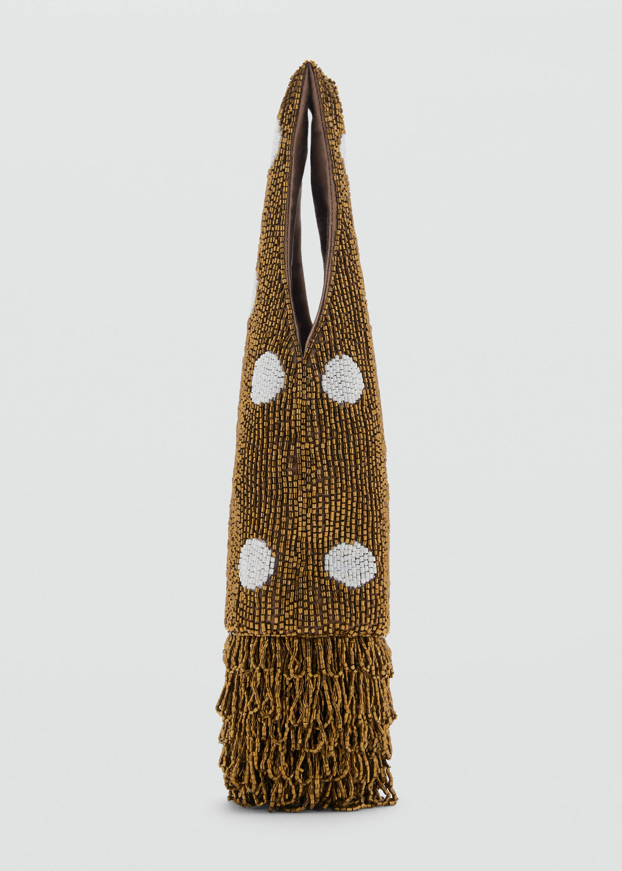 Rhinestone-embroidered handbag - Details of the article 1