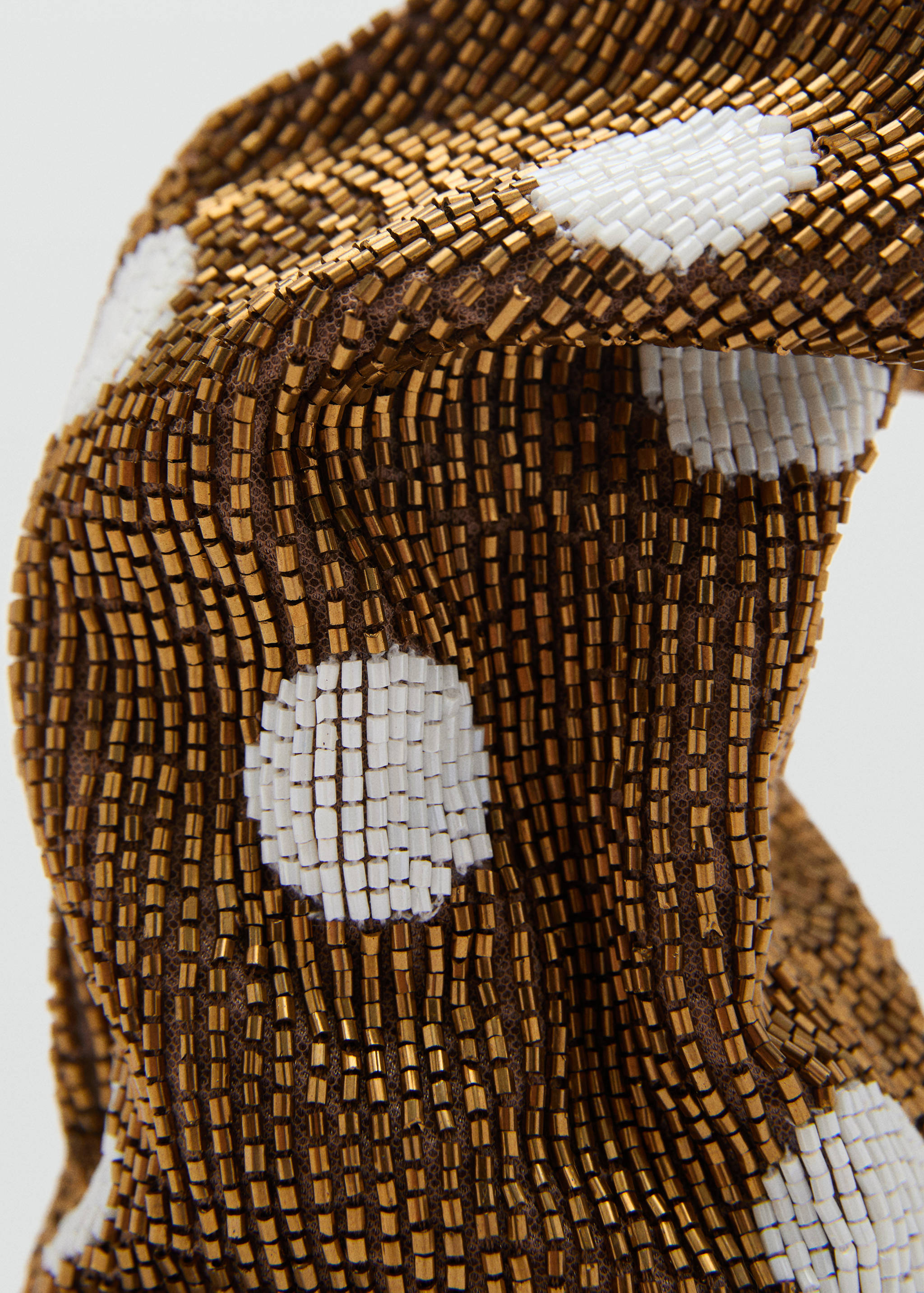 Rhinestone-embroidered handbag - Details of the article 2
