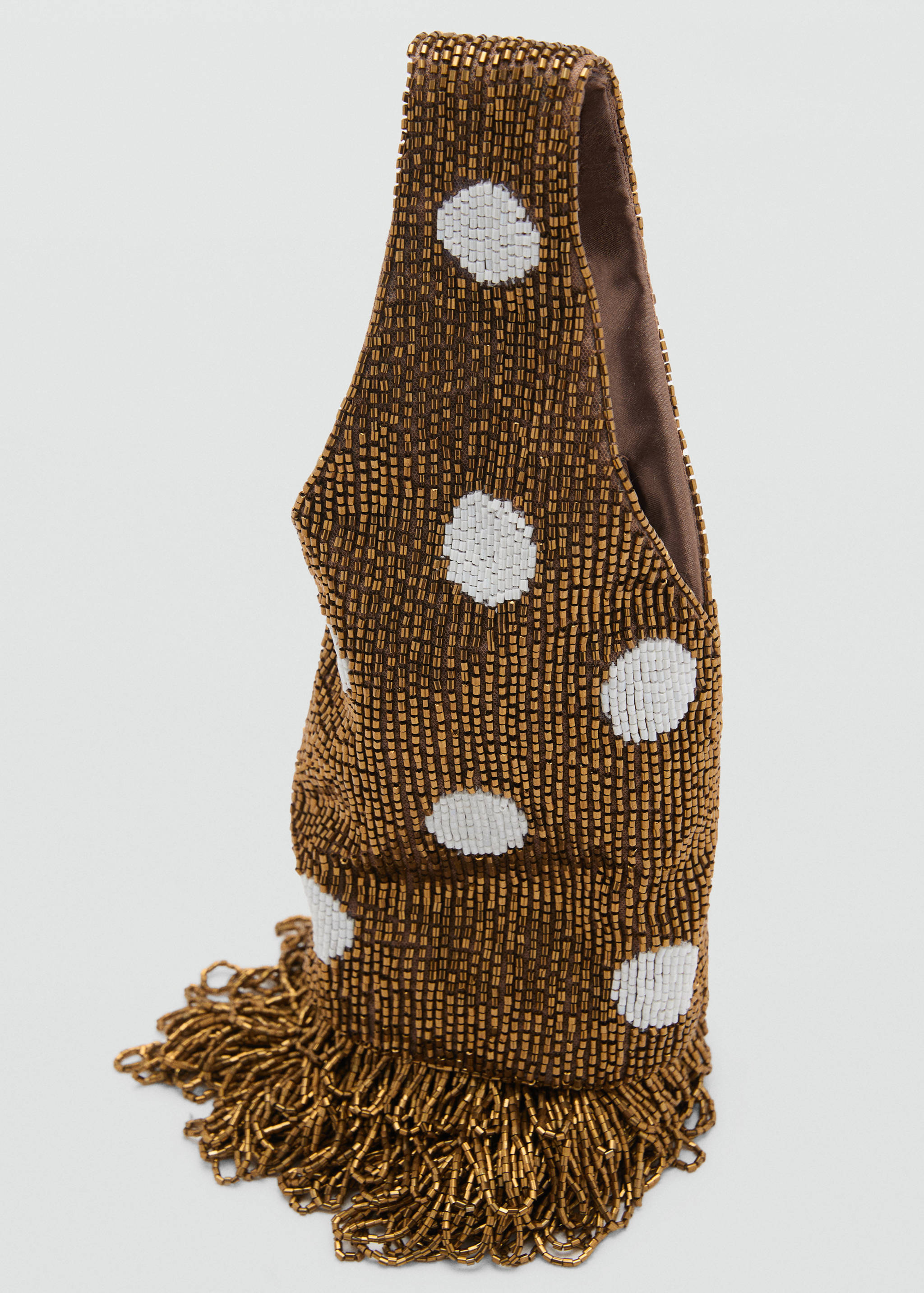 Rhinestone-embroidered handbag - Details of the article 3