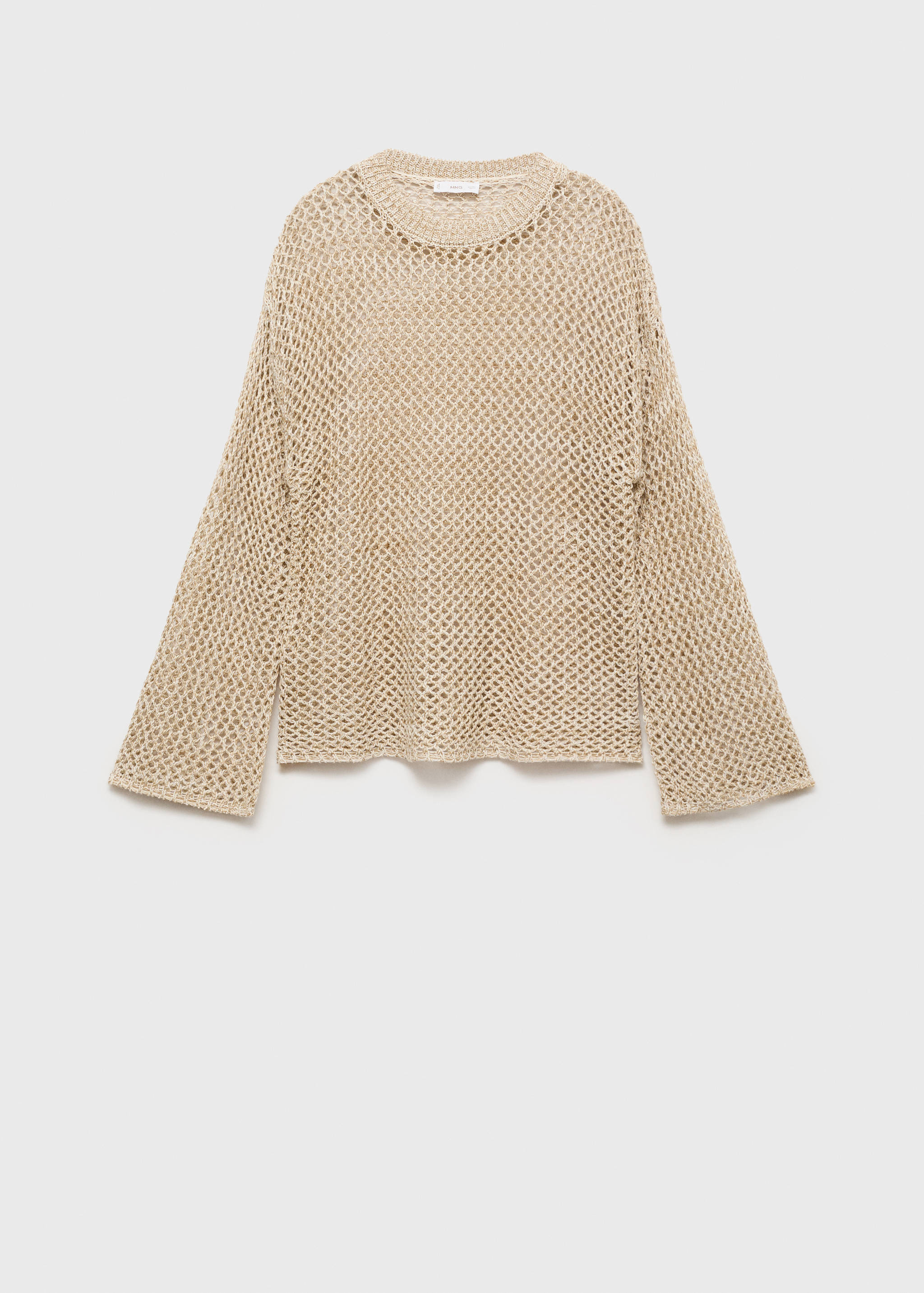 Pullover mit Lochstrickmuster - Artikel ohne Model