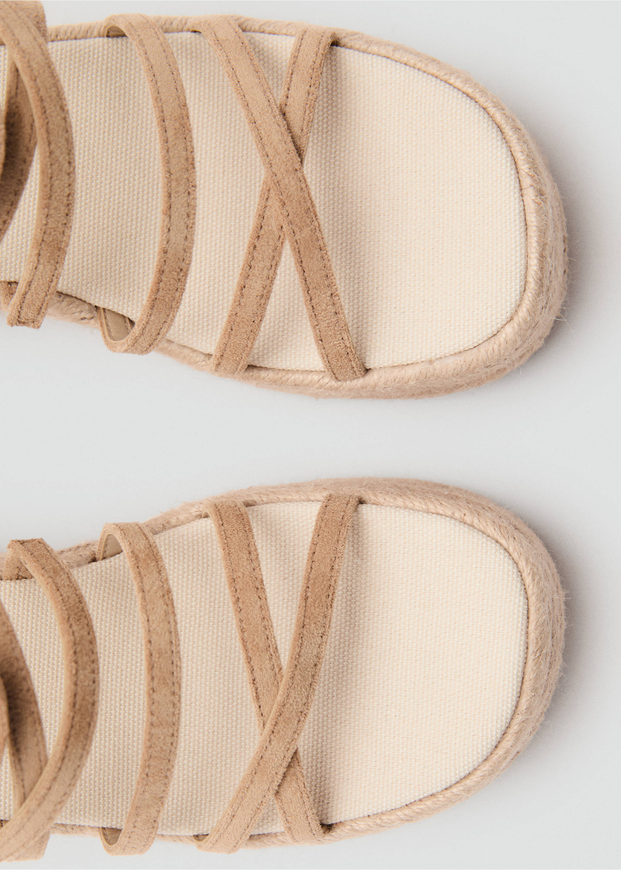 Platform strap sandals - Details of the article 3, Medium Brown. Ref: 87015760-00.