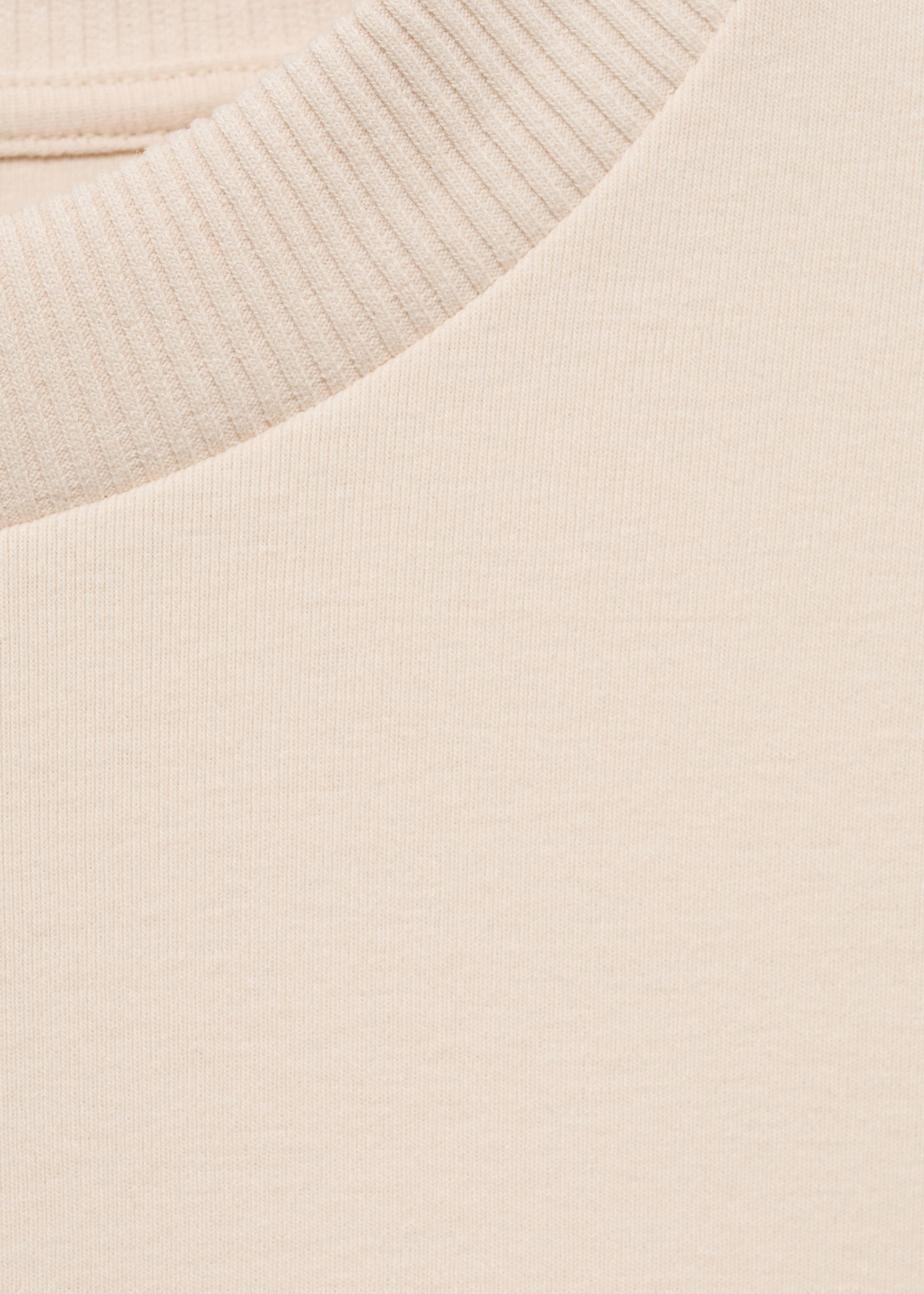 Short-sleeved cotton-blend t-shirt - Details of the article 8