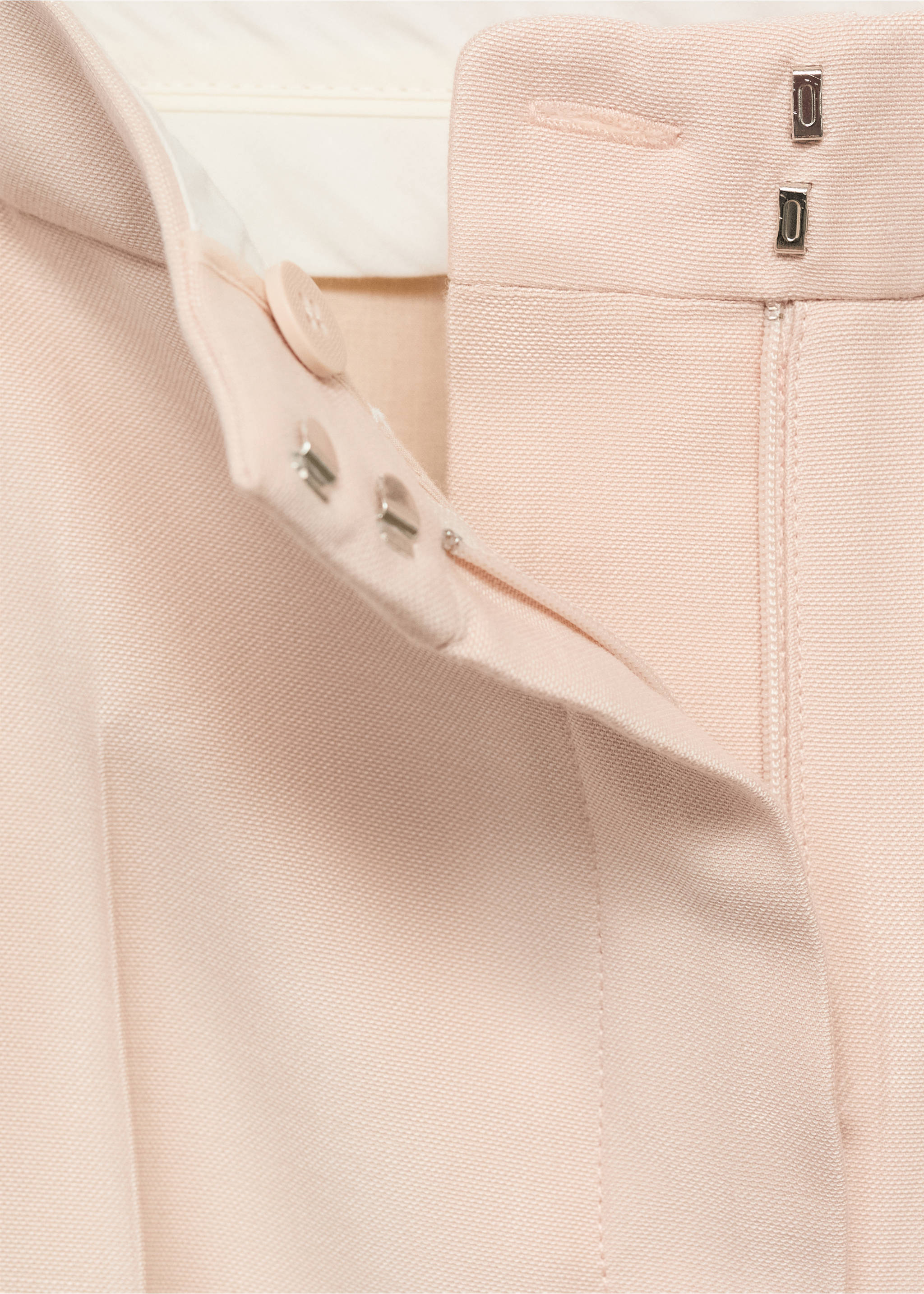 Pantalón recto traje - Detalle del artículo 8, Nude. Ref: 87015771-00.