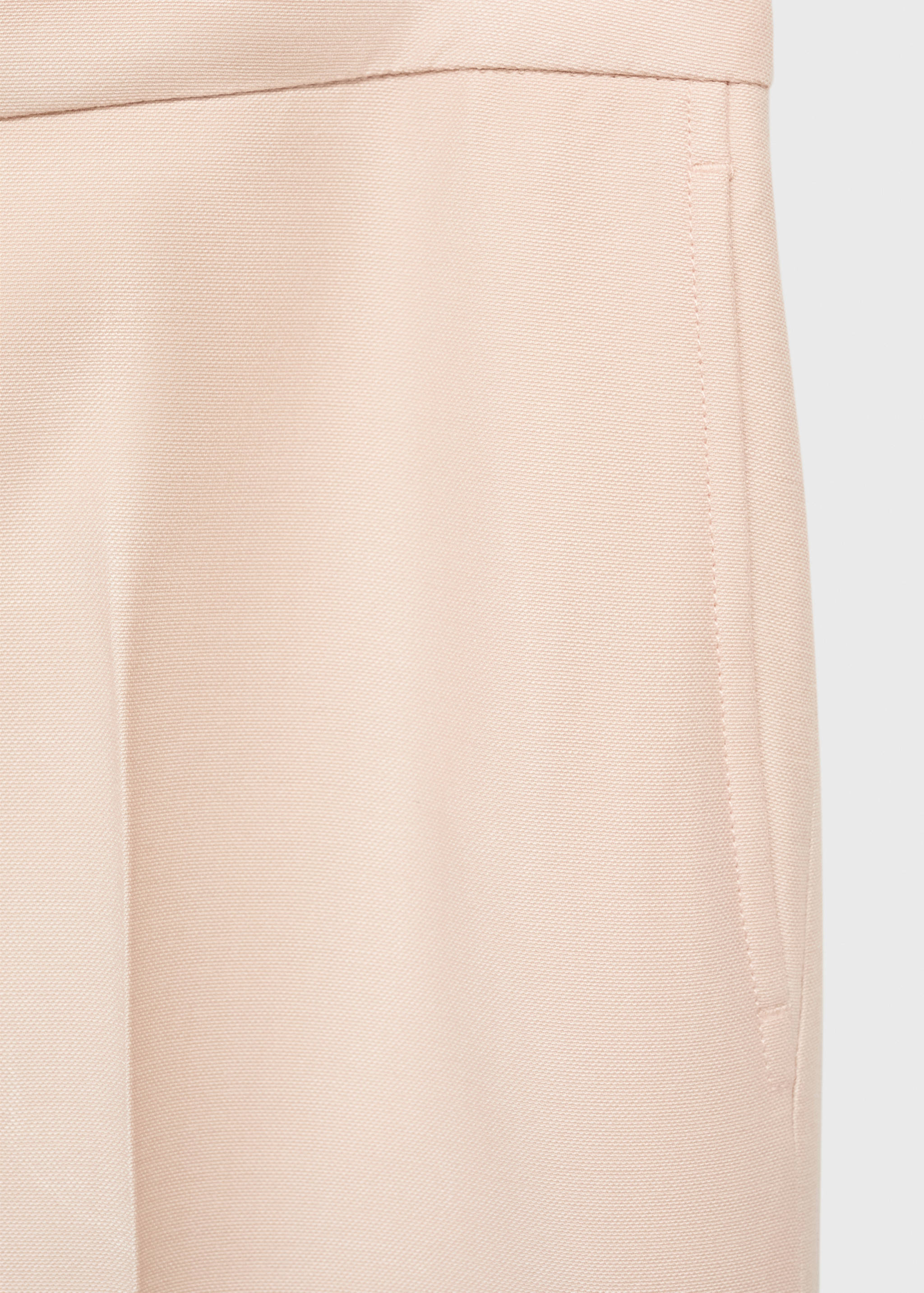 Straight suit trousers - Details of the article 0