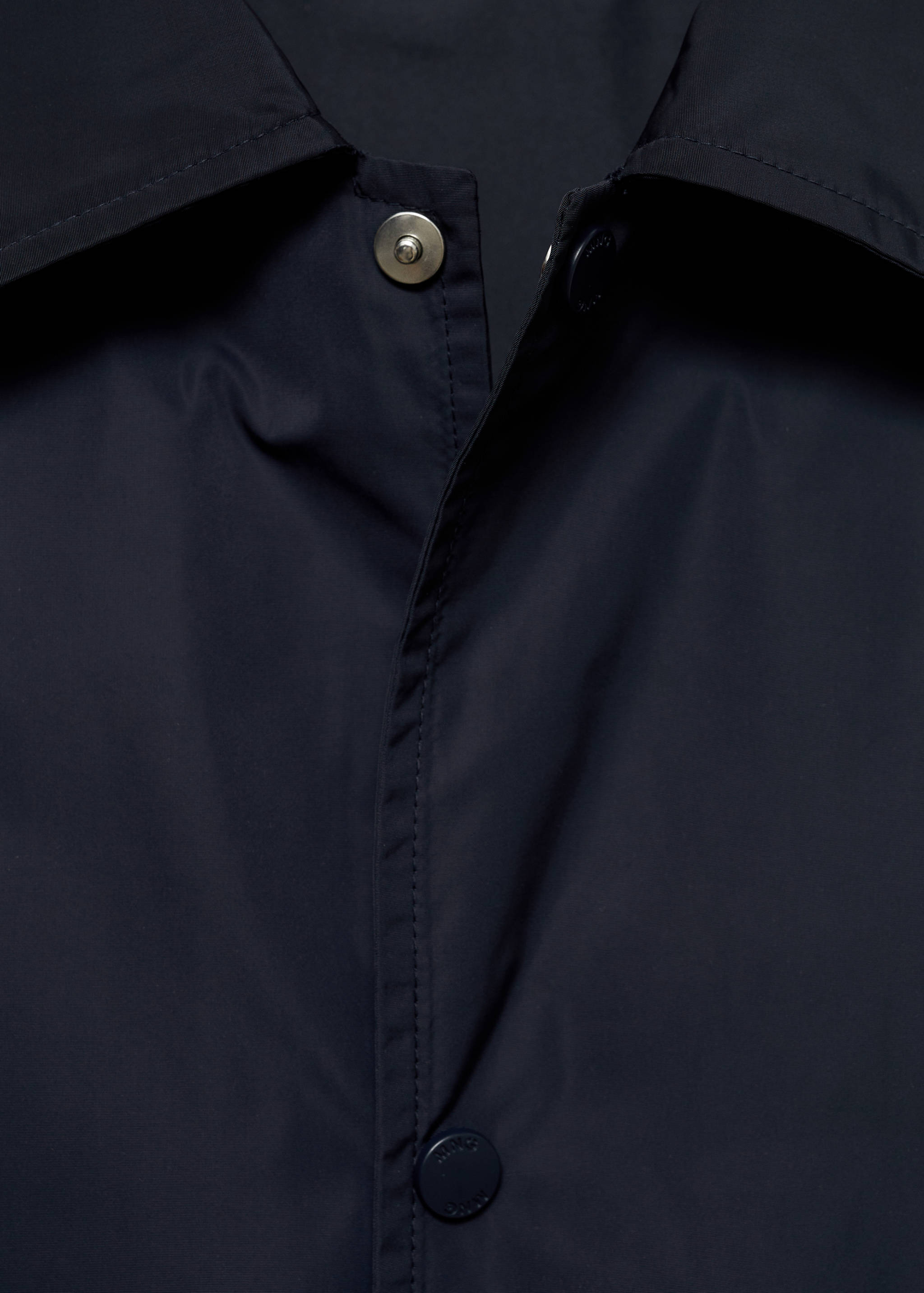 Regular-fit technical fabric jacket - Details of the article 8