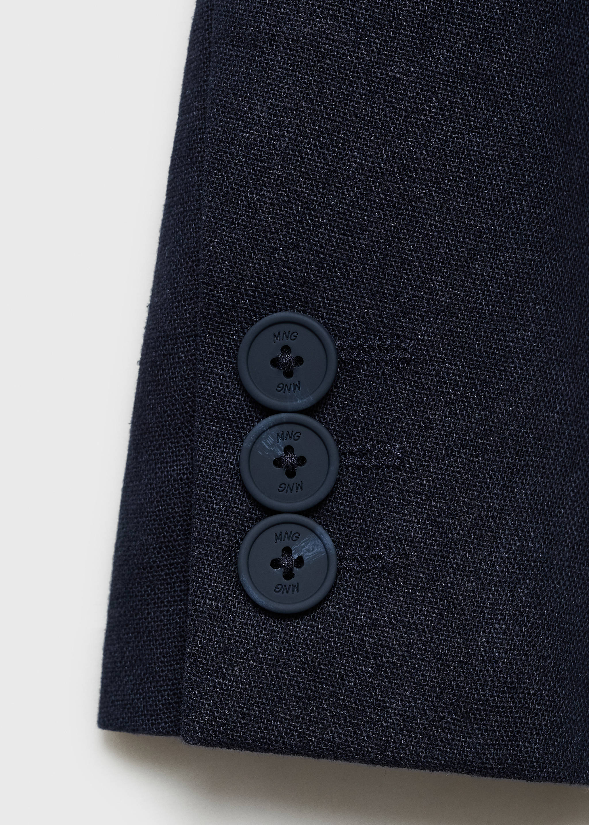 Linen suit jacket - Details of the article 0