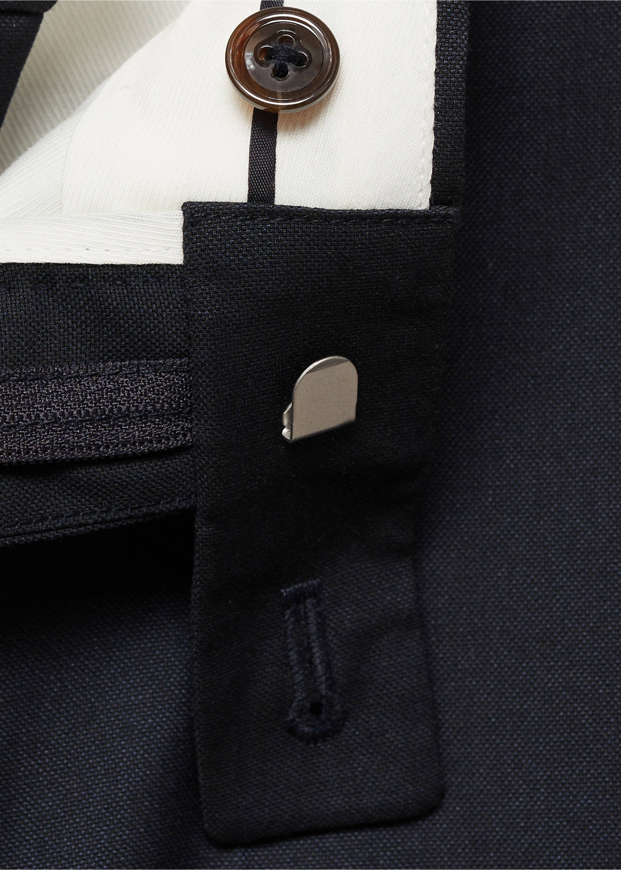 Monaco slim fit öltönynadrág - A termék adatai 8, Sötétkék. Ref: 87015935-00.