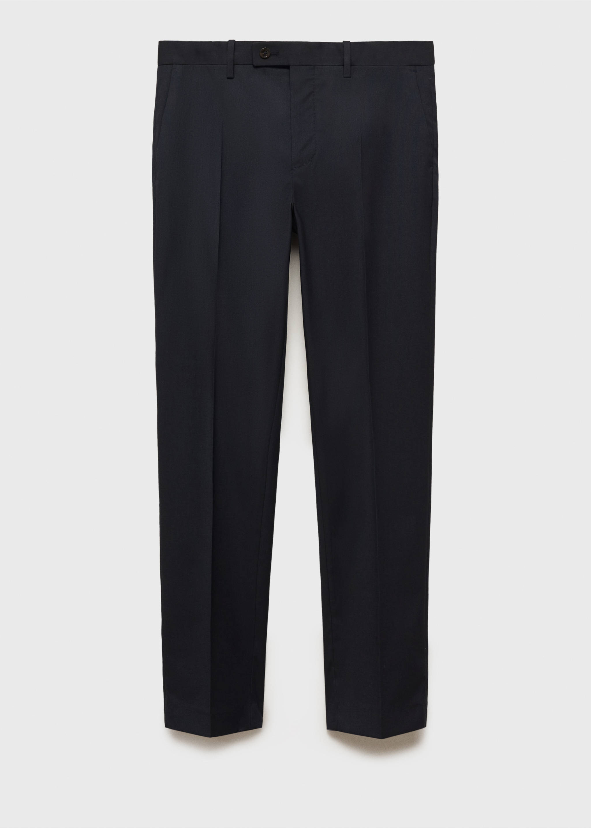 Monaco slim-fit suit trousers - Article without model, Dark Navy. Ref: 87015935-00.