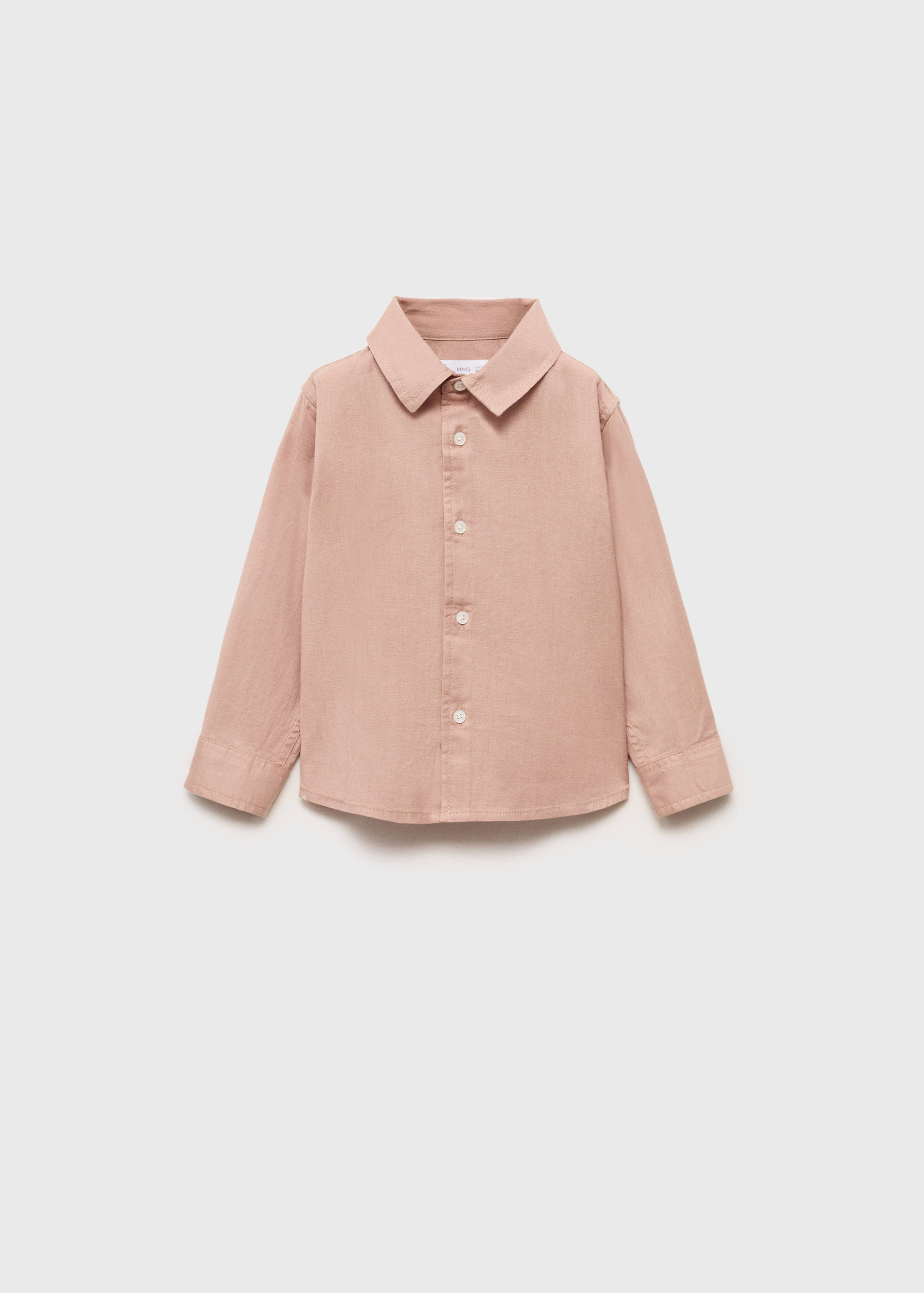 Cotton and linen shirt - Article without model