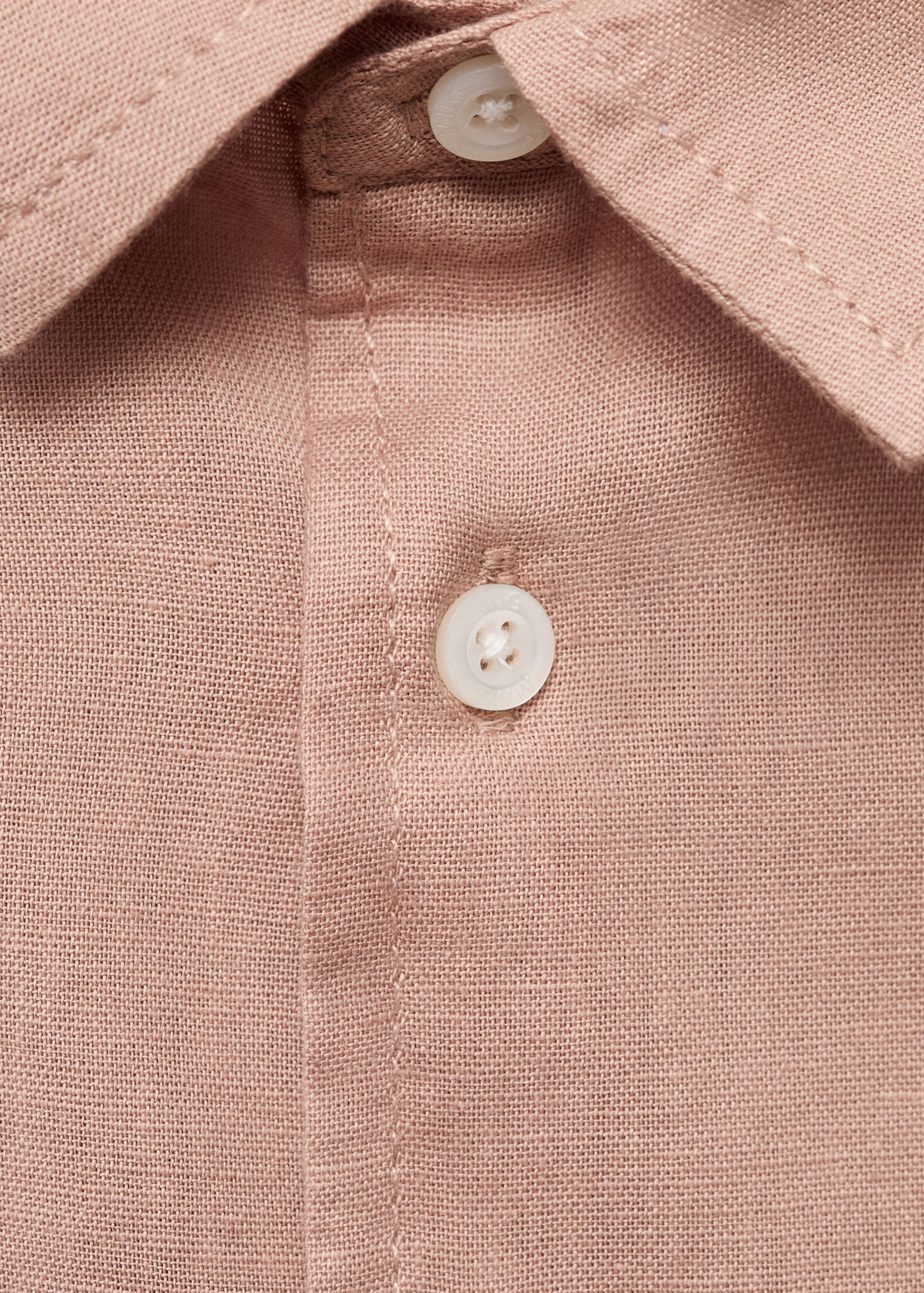 Cotton and linen shirt - Details of the article 8