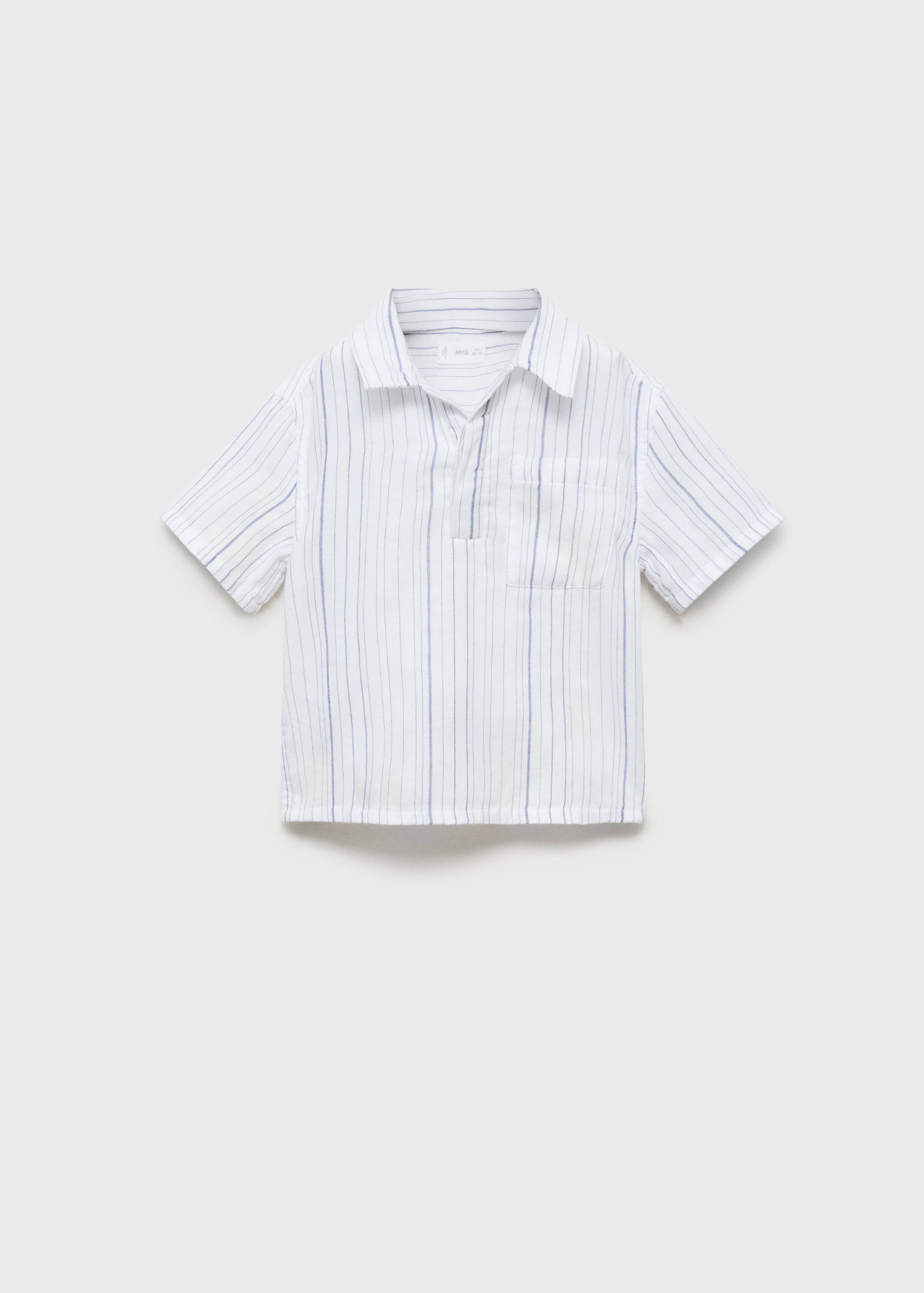 Chemise coton rayures - Article sans modèle