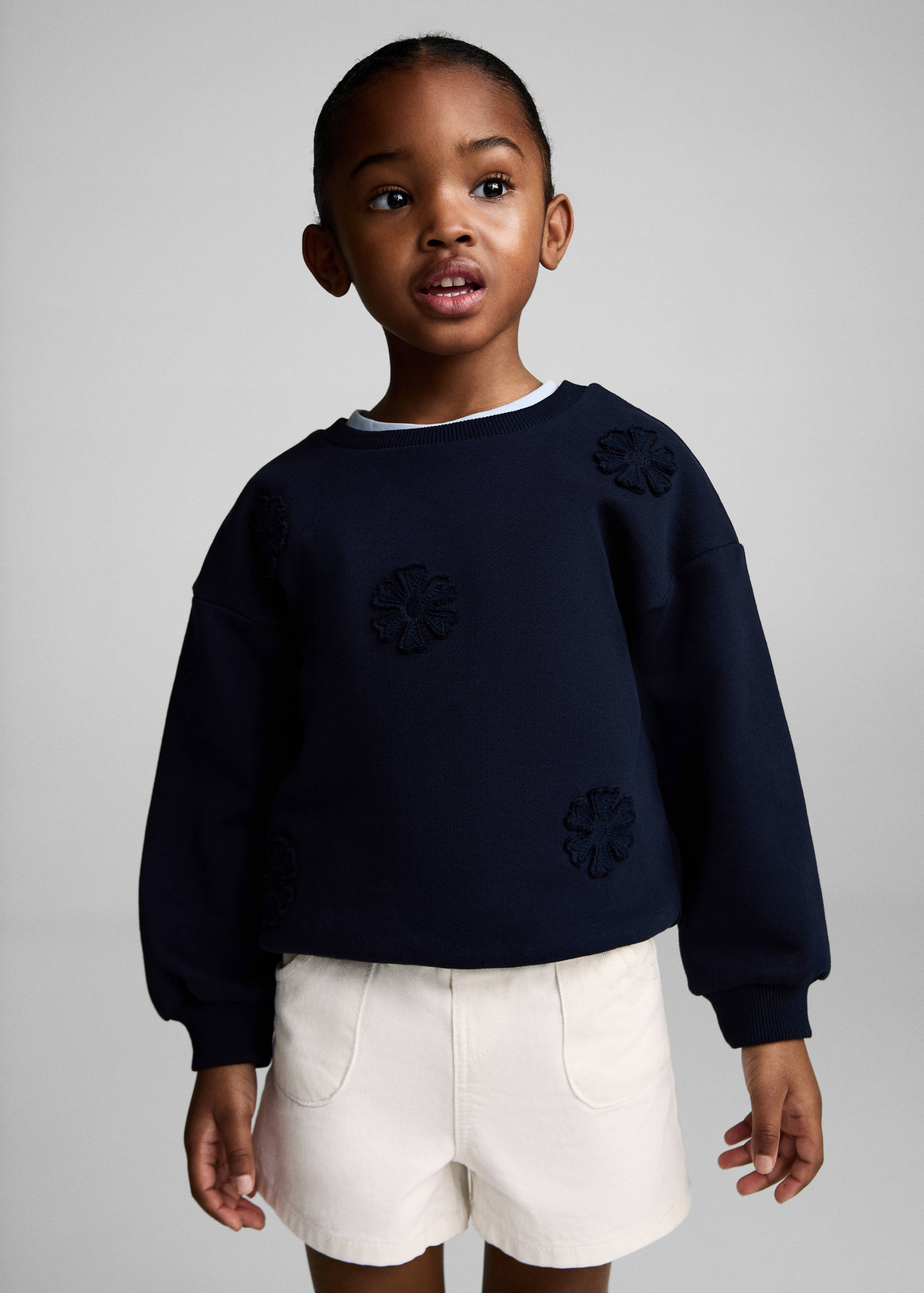 Short en jean paperbag - Plan moyen