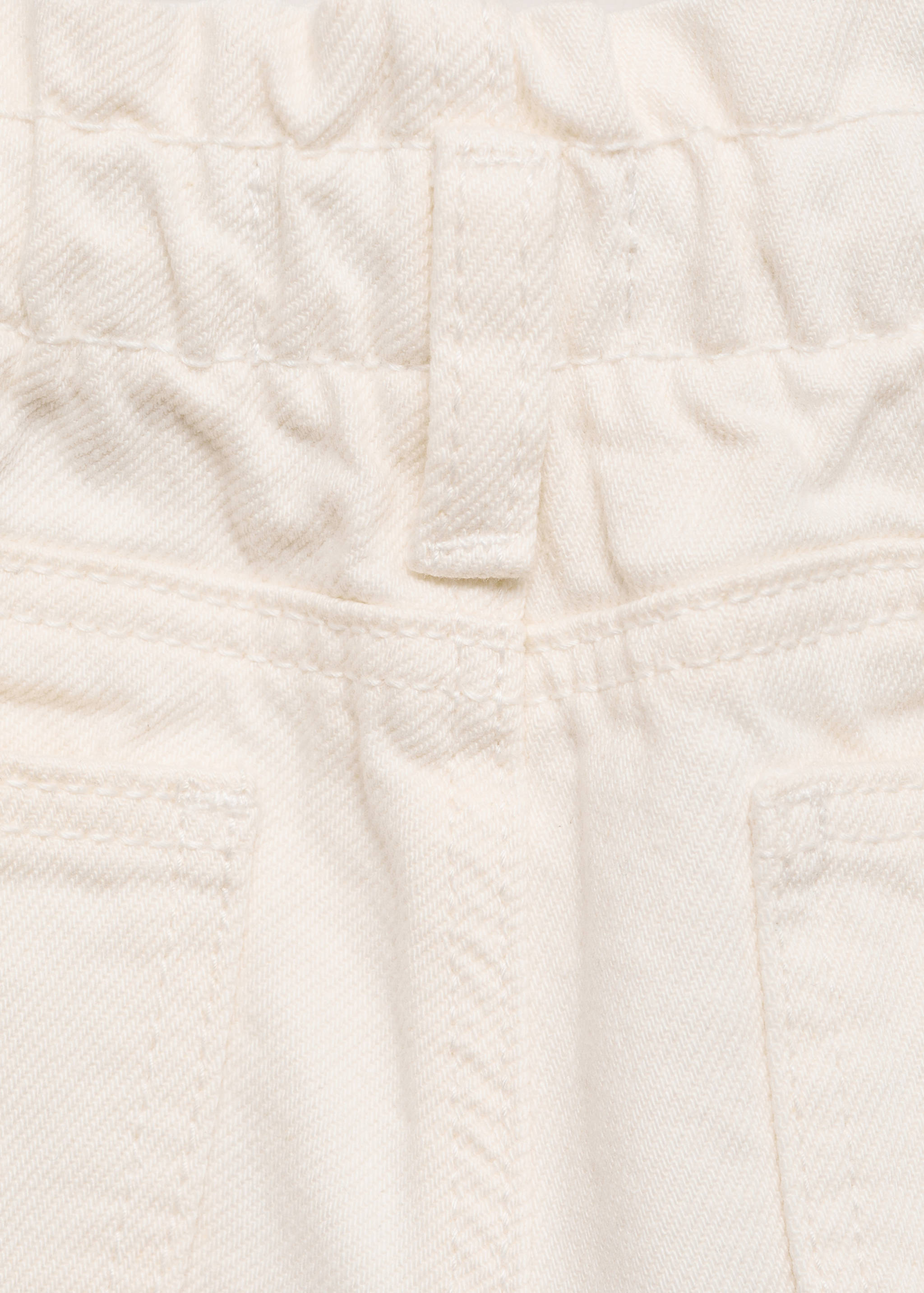 Short en jean paperbag - Détail de l'article 0