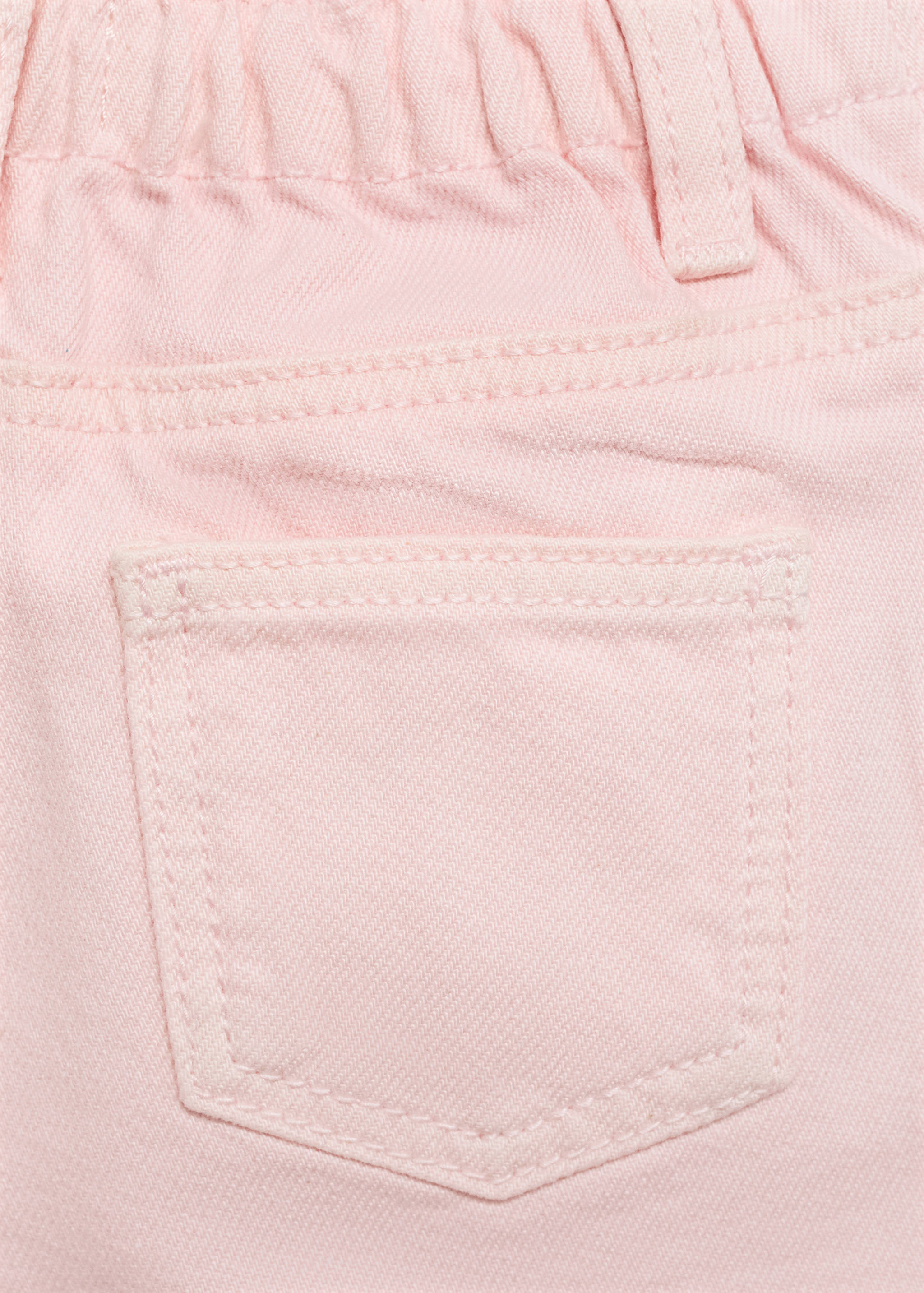 Short en jean paperbag - Détail de l'article 0