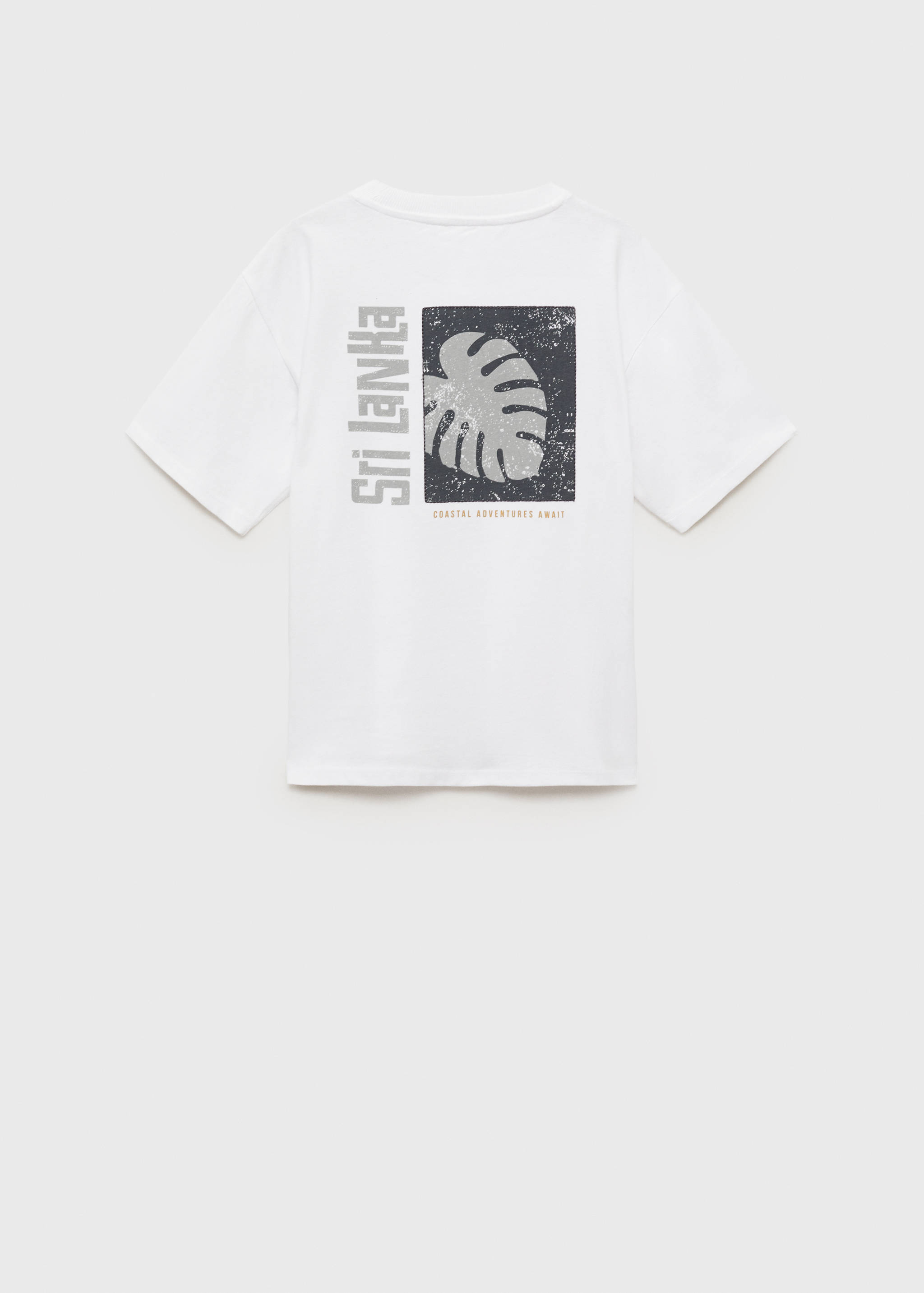 Camiseta algodón estampada - Reverso del artículo
