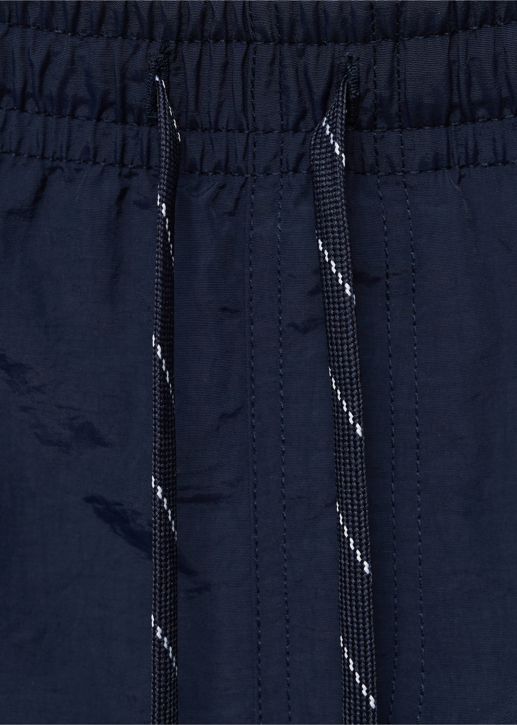 Textured lace swimsuit - Details of the article 8, Indigo Blue. Ref: 87015955-00.