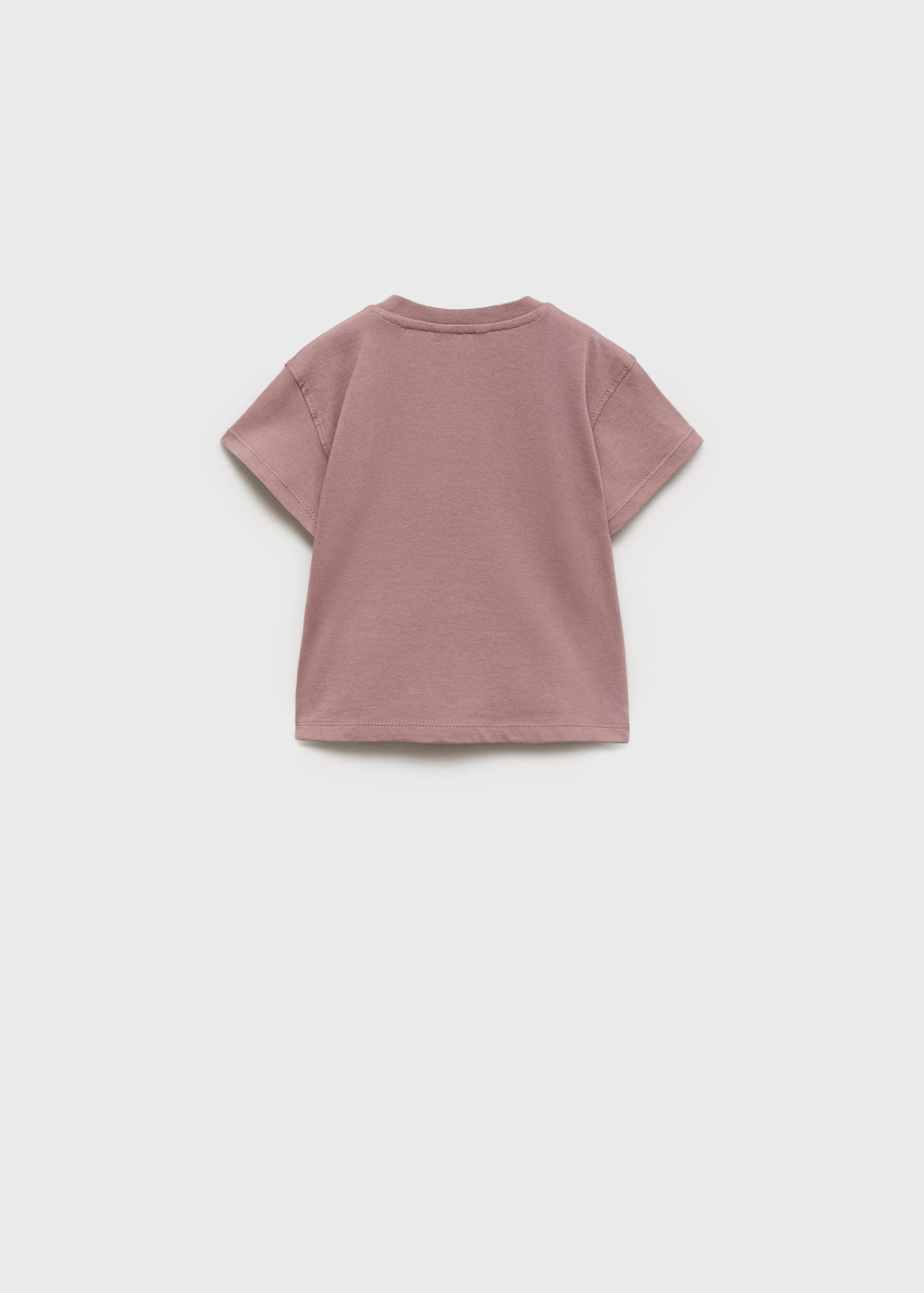 Cotton printed T-shirt - Reverse of the article