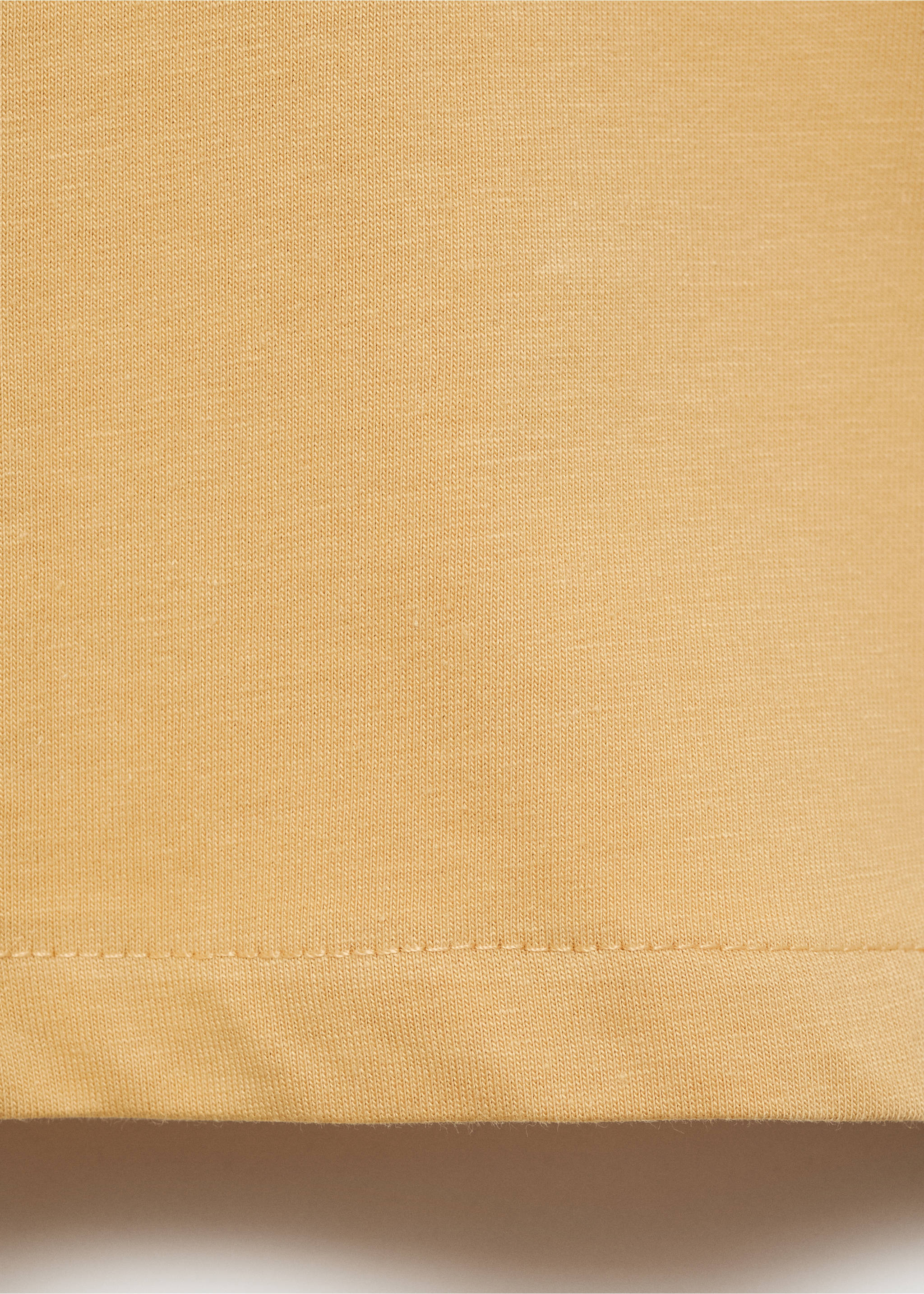 T-shirt en coton imprimé - Détail de l'article 0, Ocre. Ref: 87015960-00.