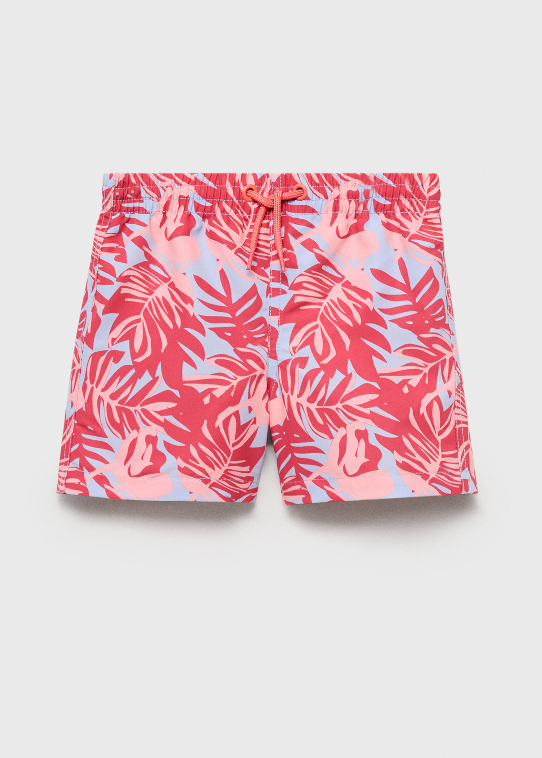 Leaf-print swimsuit - Details of the article 2