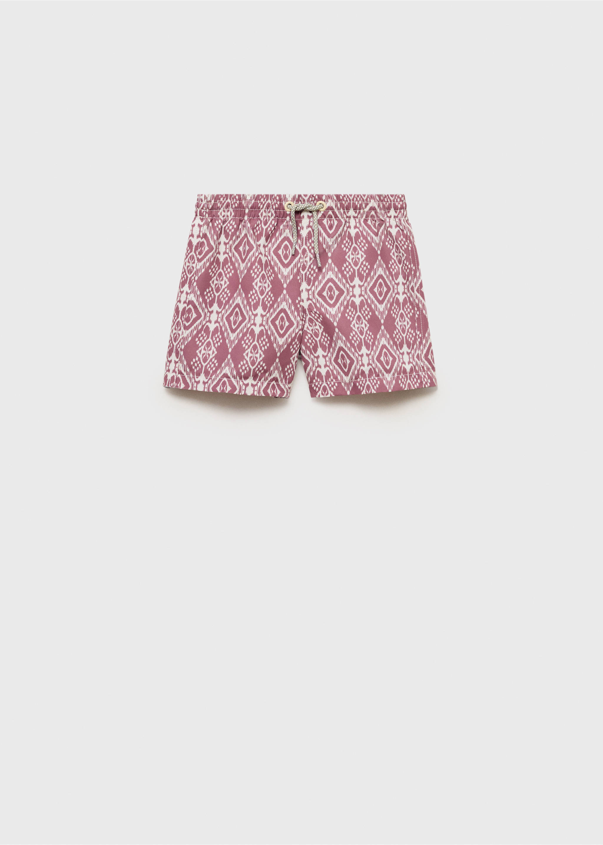 Printed swimming trunks - Article without model, Wine. Ref: 87015965-00.