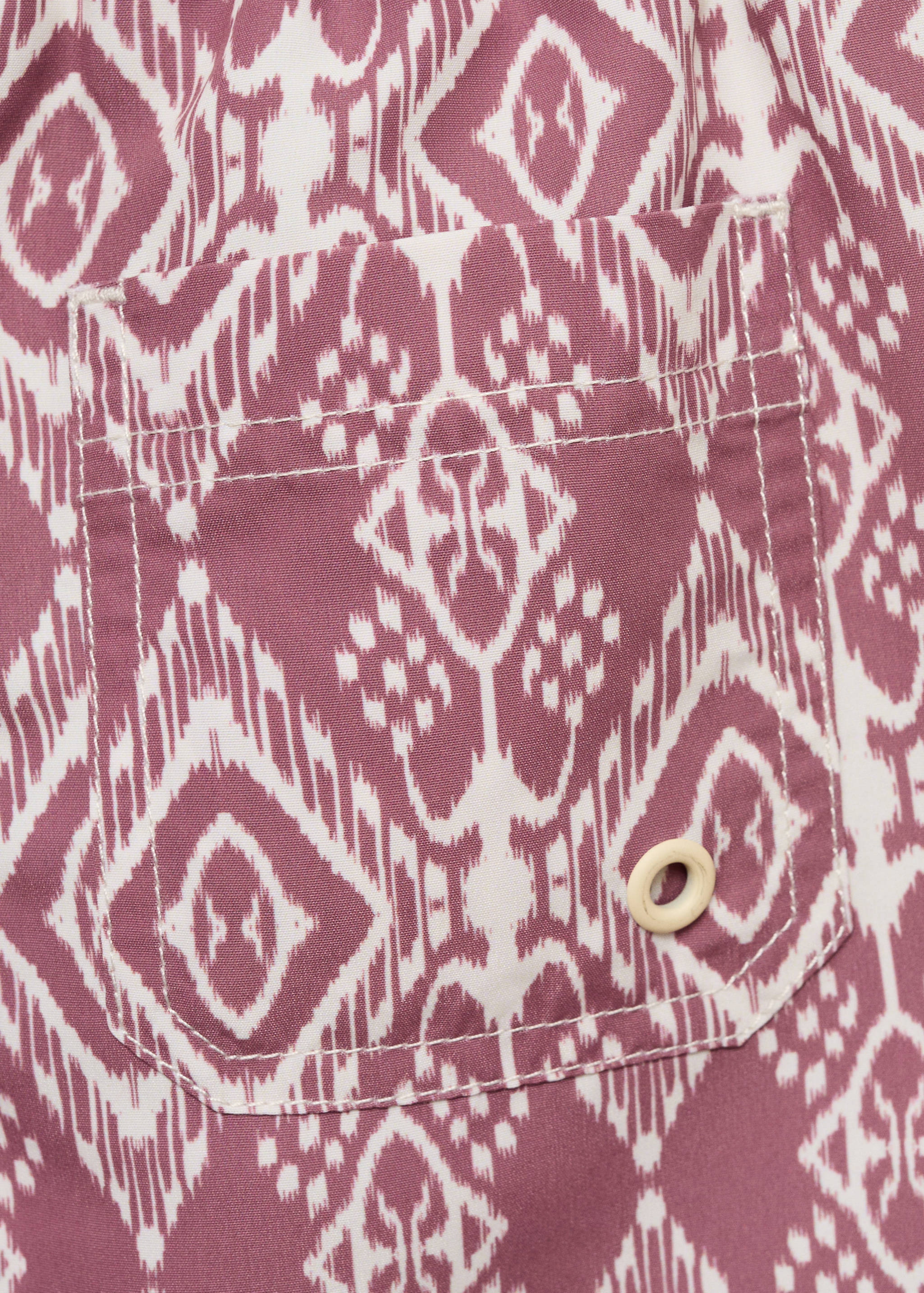 Printed swimming trunks - Details of the article 0