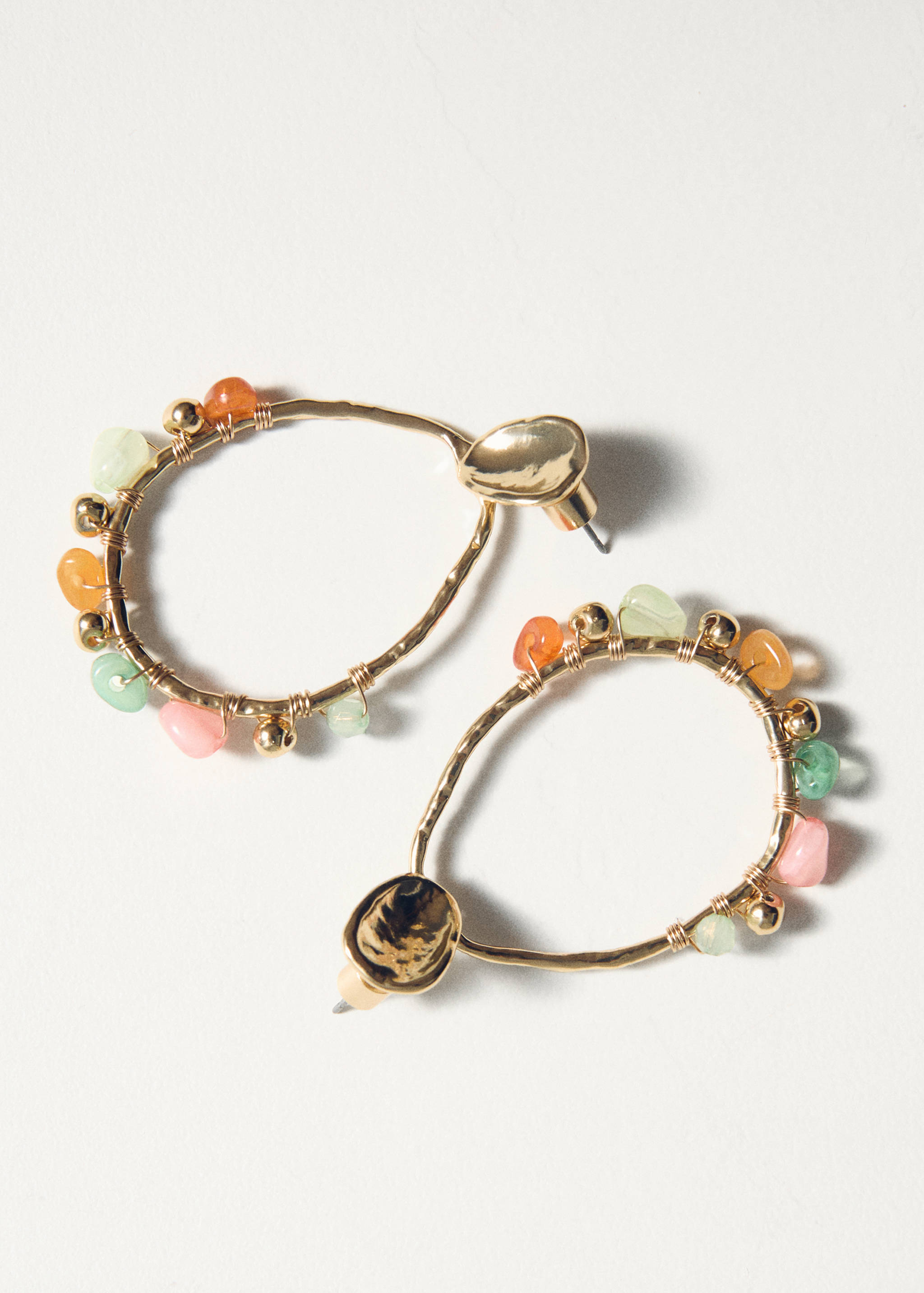 Pendientes aros colgantes detalle bolas - Detalle del artículo 5