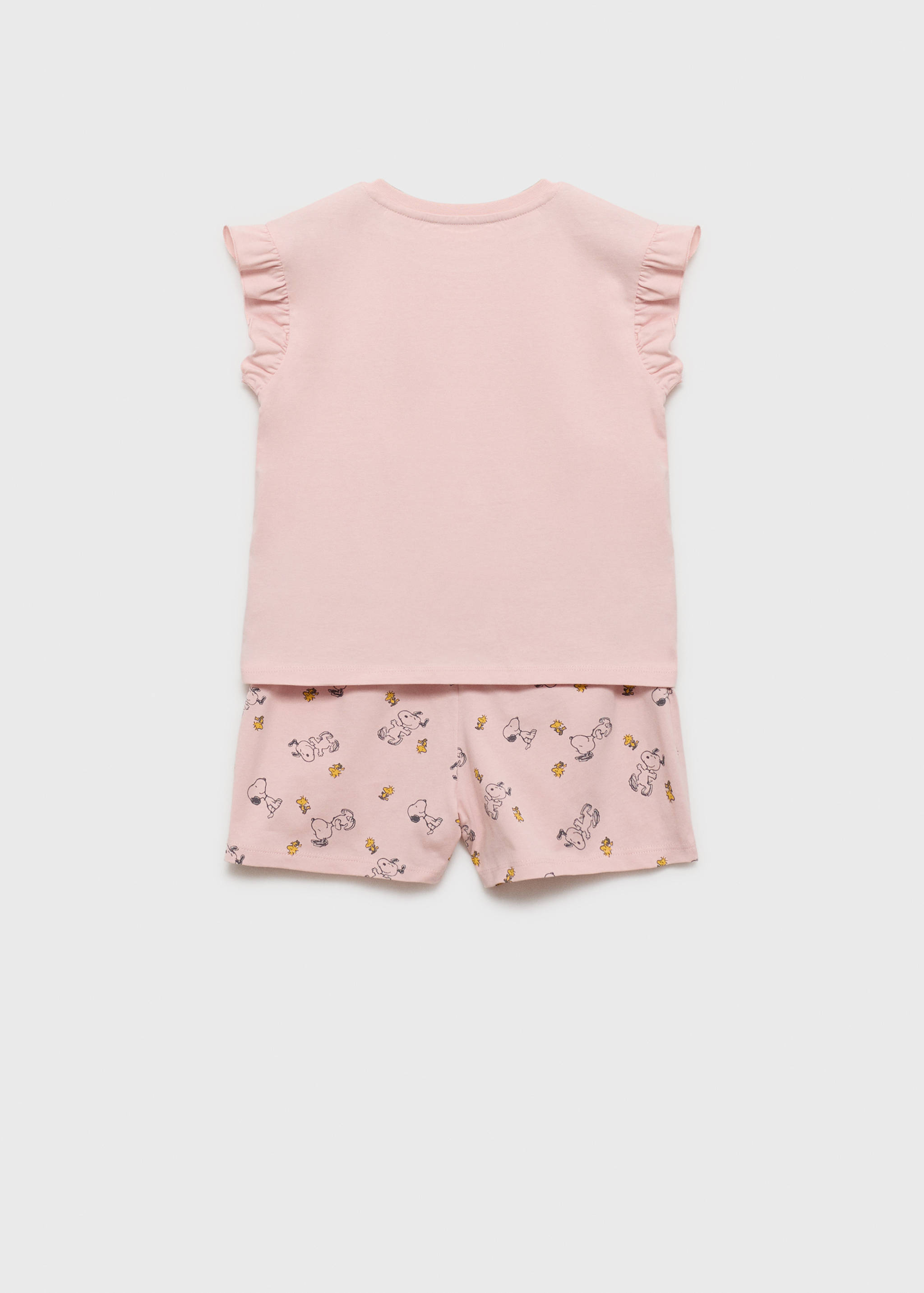 Kurzer Snoopy Pyjama - Rückseite des Artikels