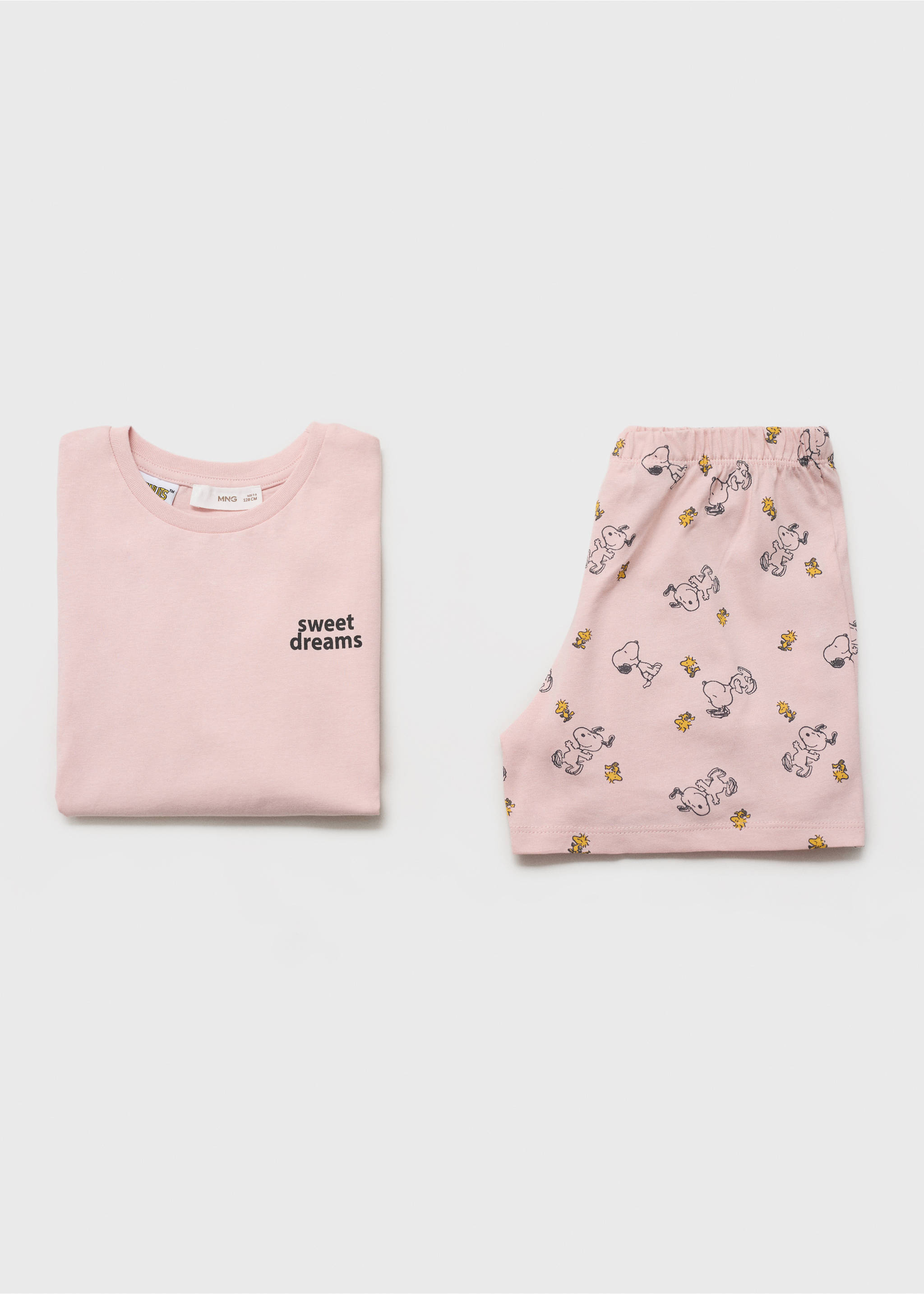 Kurzer Snoopy Pyjama - Detail des Artikels 8, Rosa. Ref: 87015981-00.
