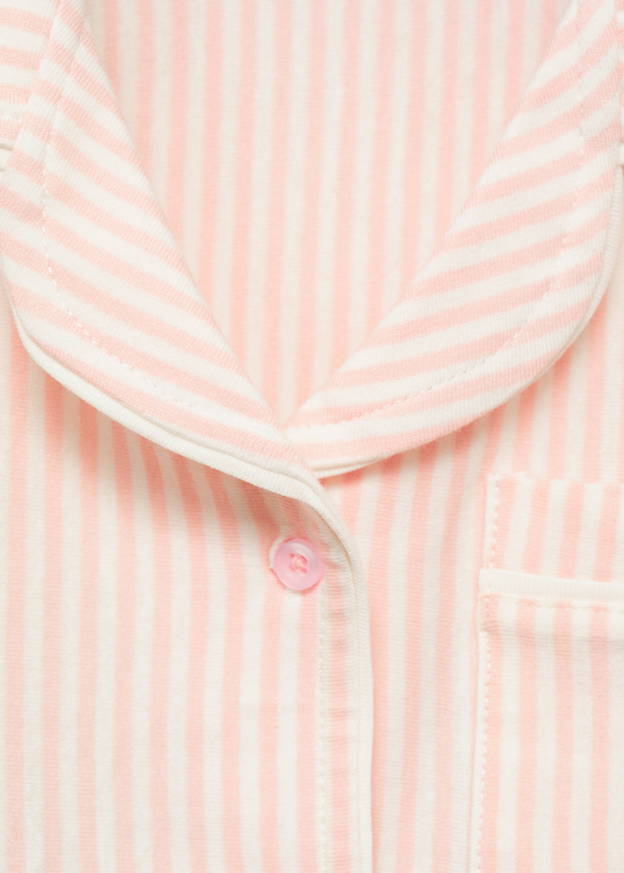 Striped short pyjamas - Details of the article 8