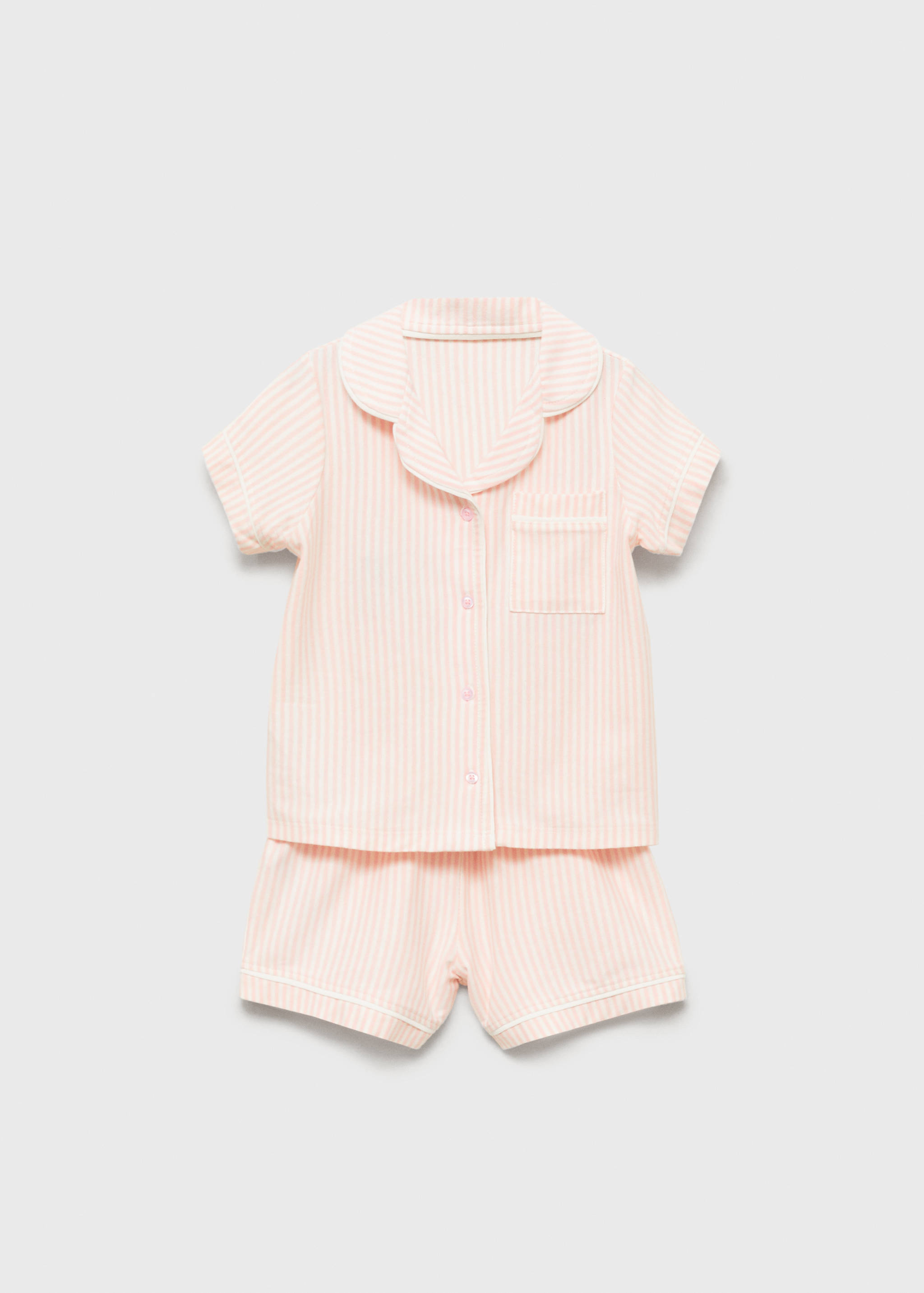 Striped short pyjamas - Article without model