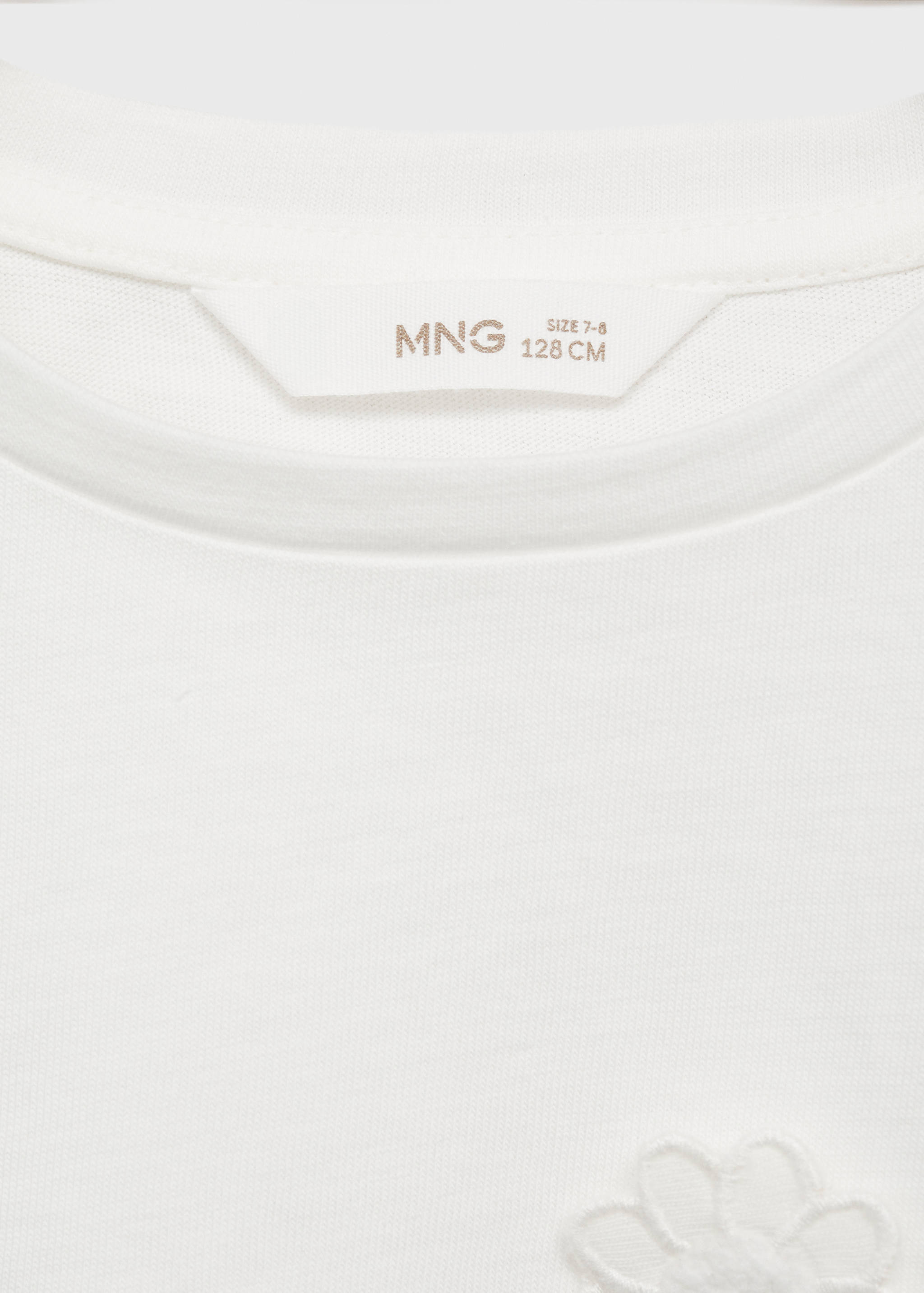 Maglietta fiori cotone - Dettaglio dell'articolo 0