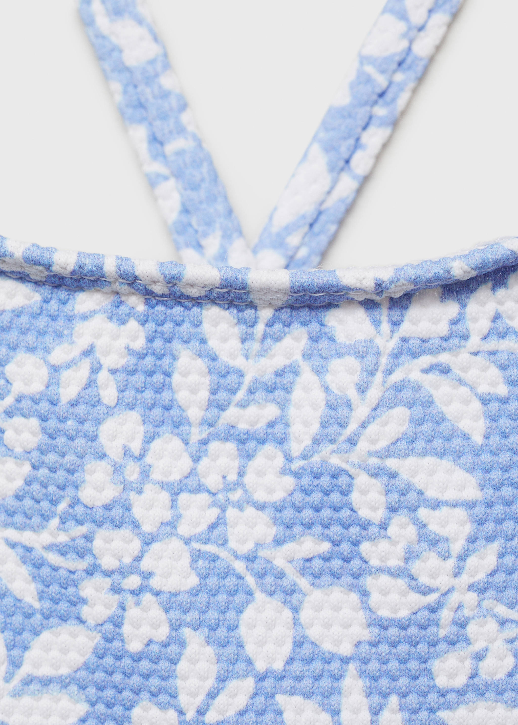 Floral print swimsuit - Details of the article 0