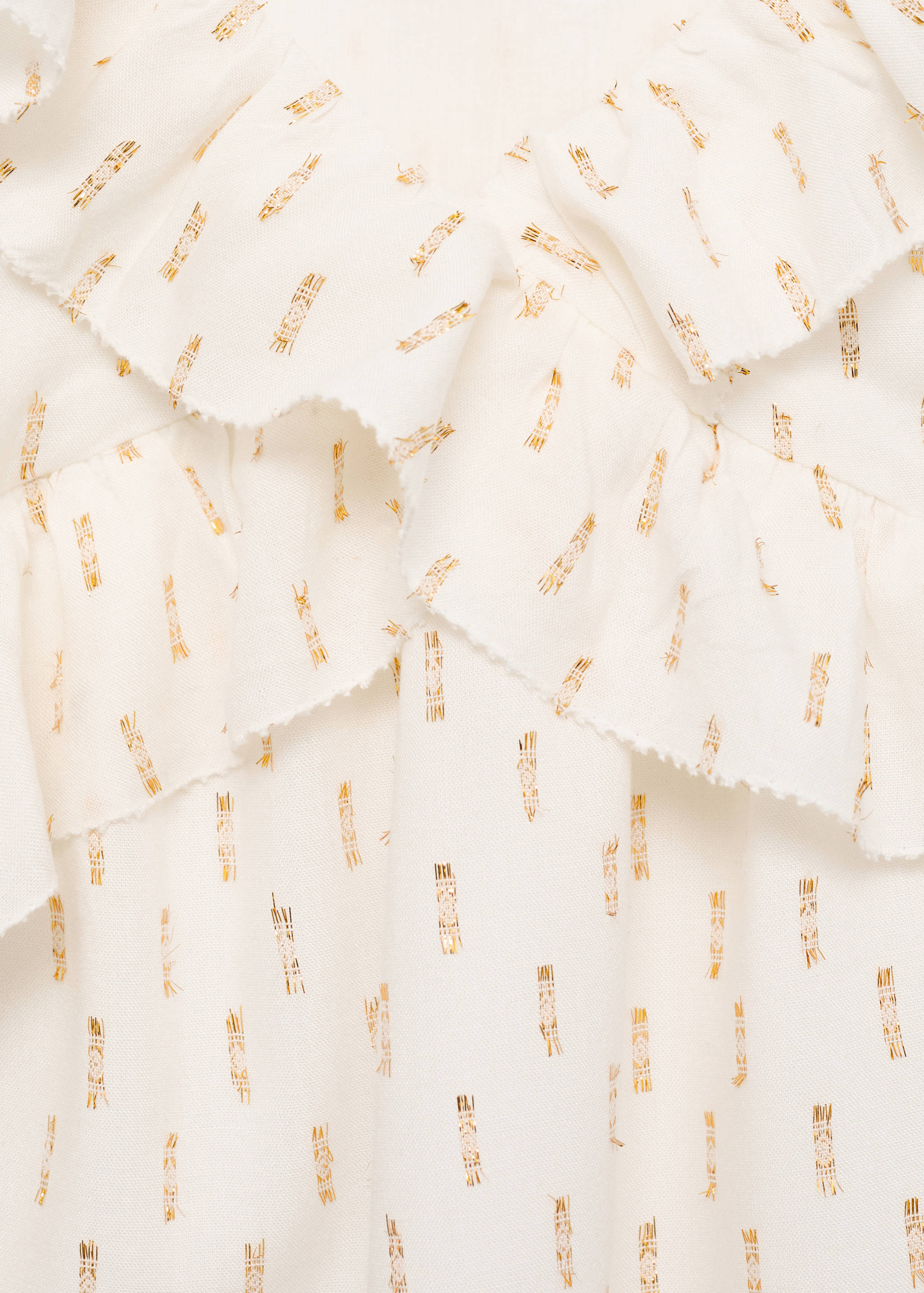 Ruffles embroidered top - Details of the article 8
