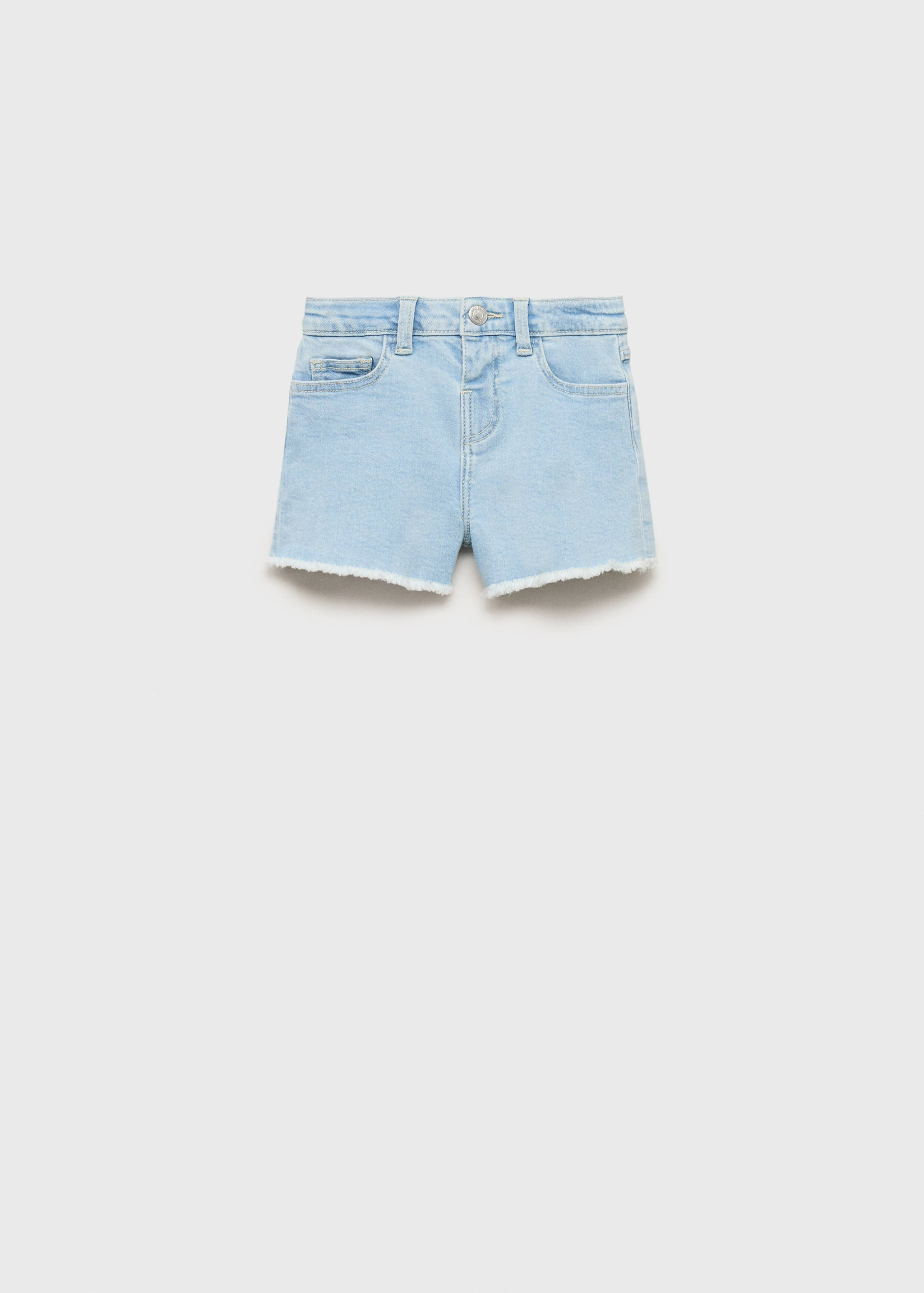 Jeansshorts mit ausgefranstem Saum - Artikel ohne Model