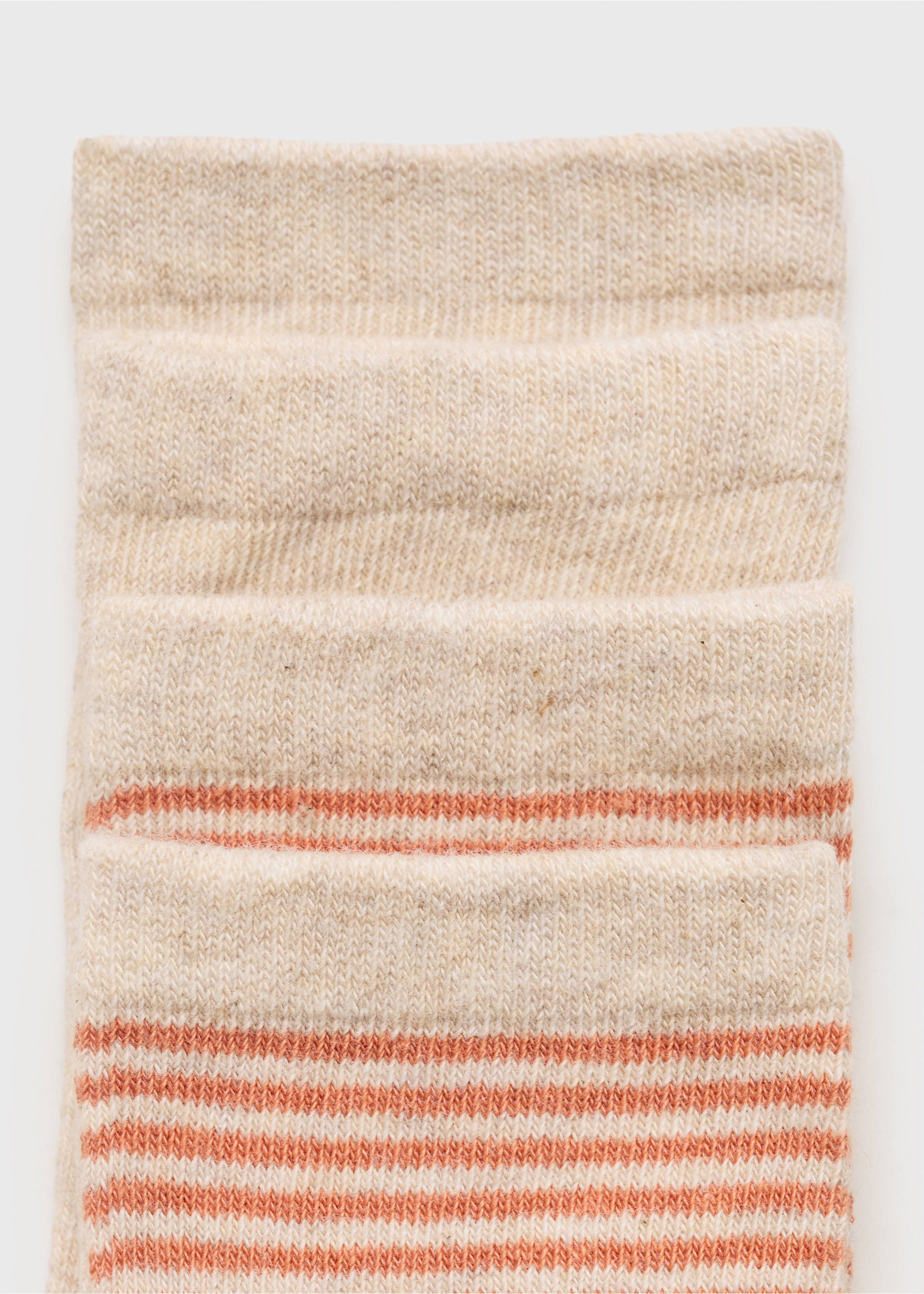Zweierpack Socken im Muster-Mix - Detail des Artikels 8, Pastellorange. Ref: 87016353-00.