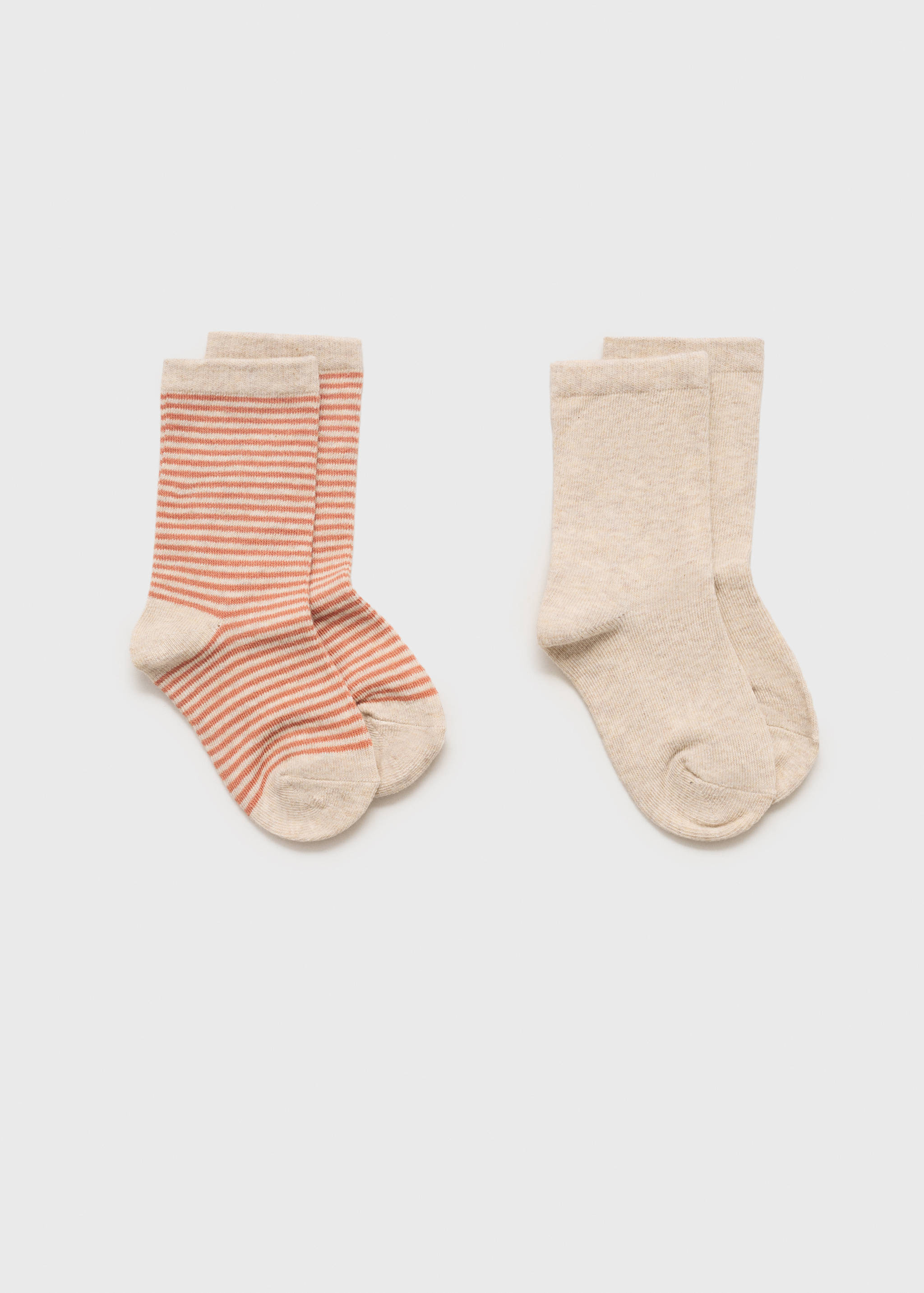 Pack 2 paires de chaussettes combinées - Article sans modèle
