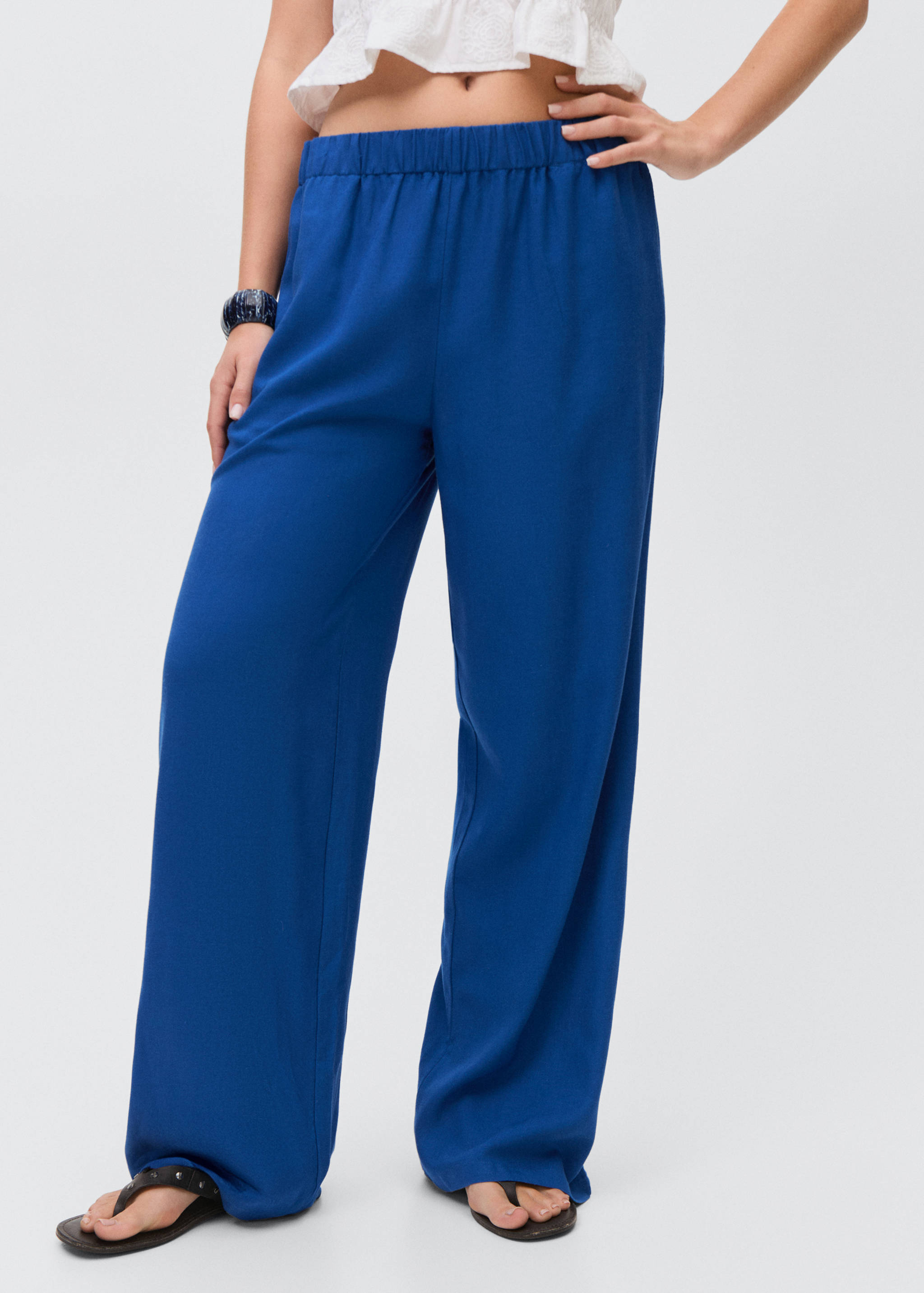 Pantalons rectes lli - Detall de l'article 3