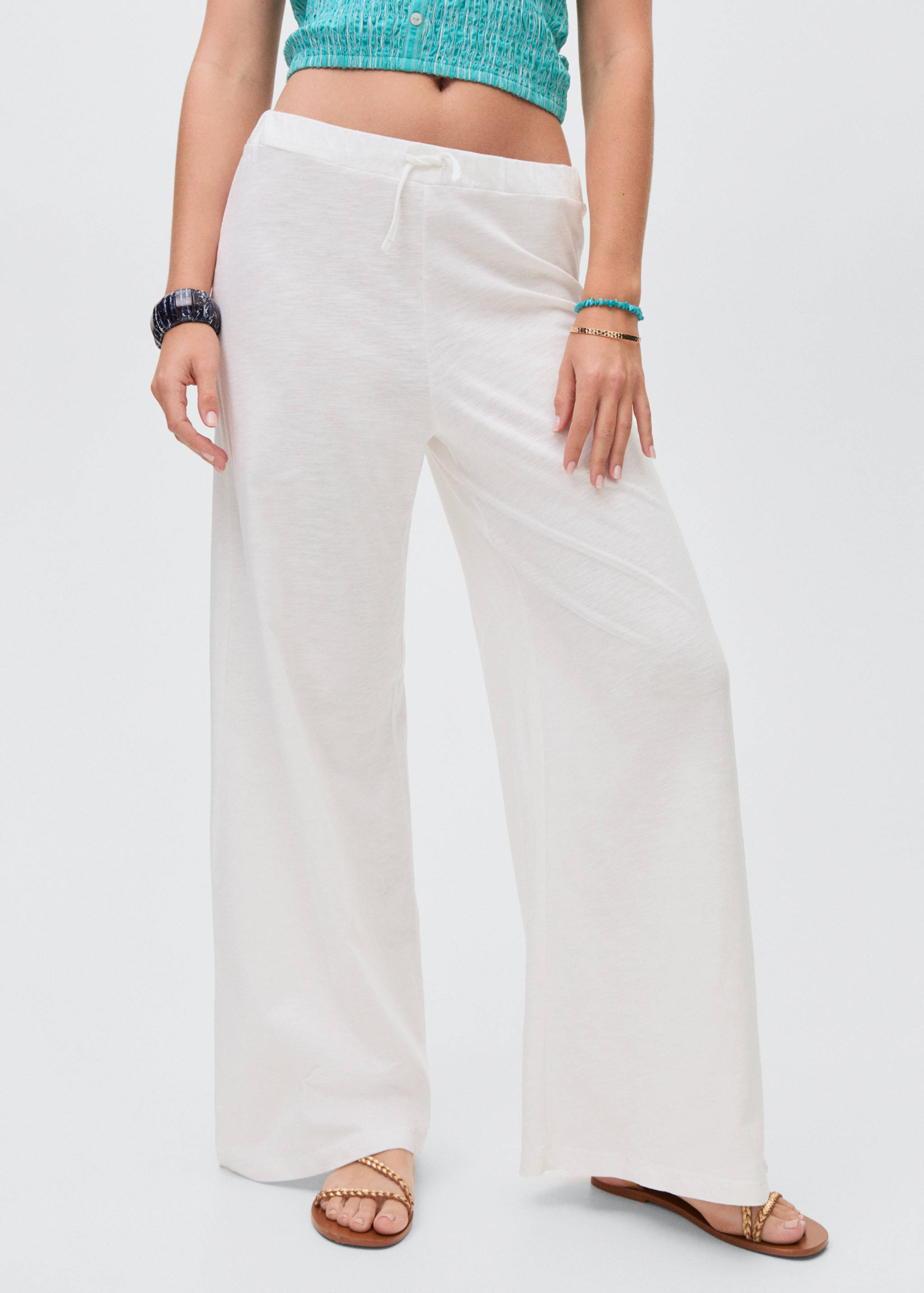 Pantalons rectes lli - Detall de l'article 3