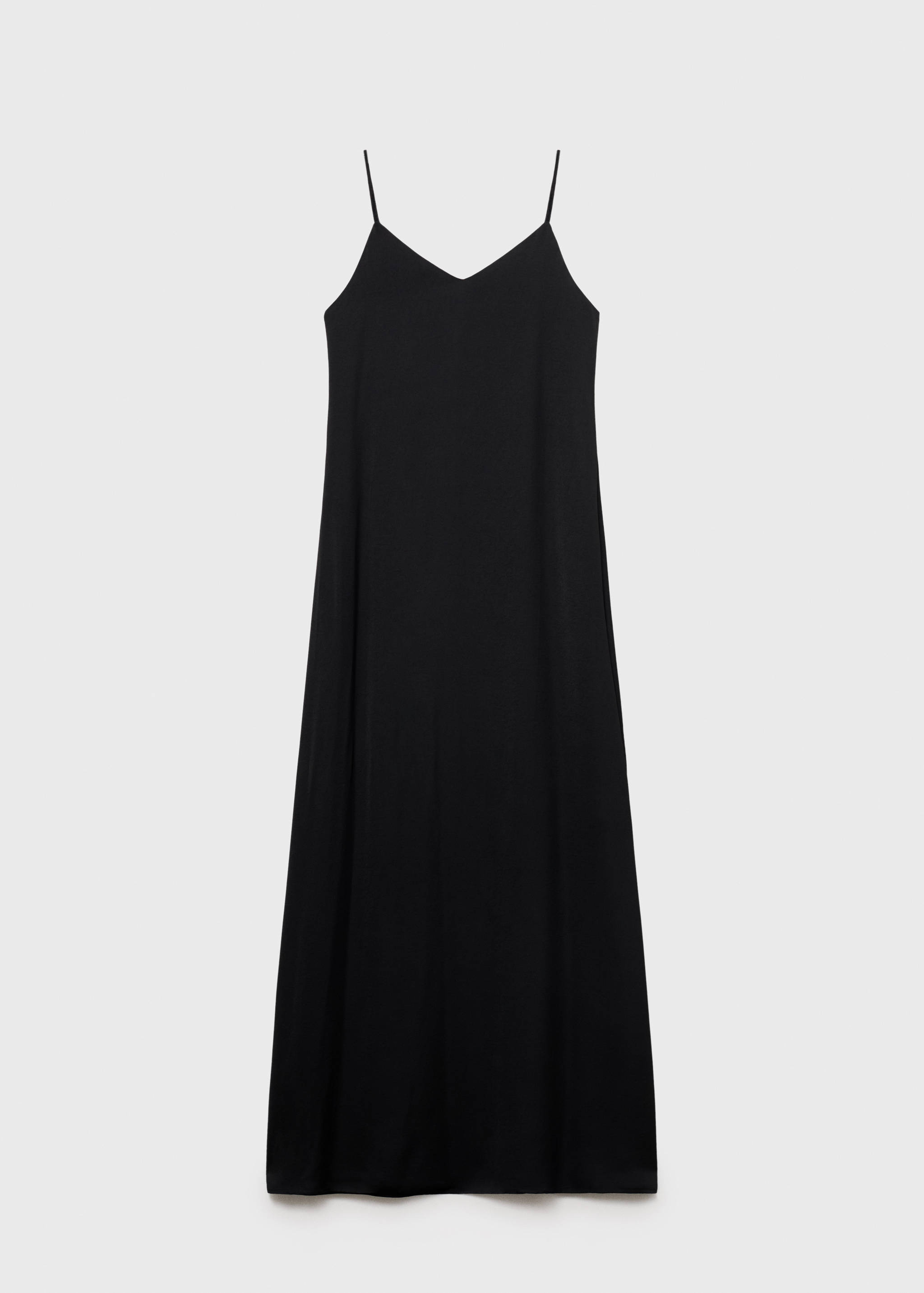 Long dress with straps - Article without model